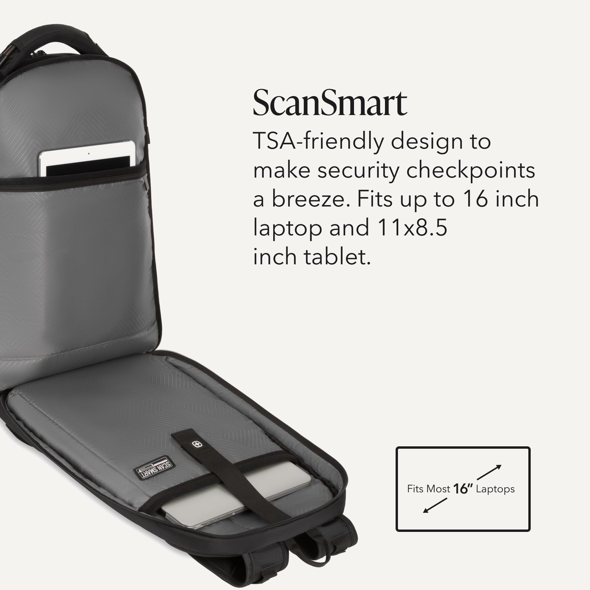 swissgear-travel-tech-pro-laptop-backpack-fits-16-inch-laptops-scansmart-tsa-fri image 3