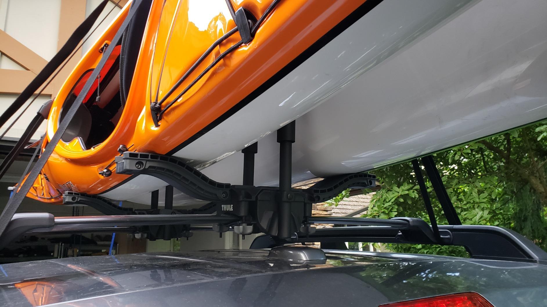 Good rack, but straps could be longer