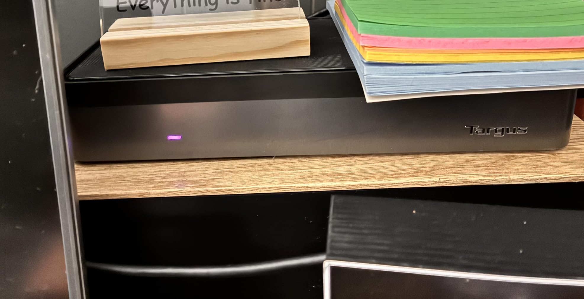 Very good dock, minor quirks