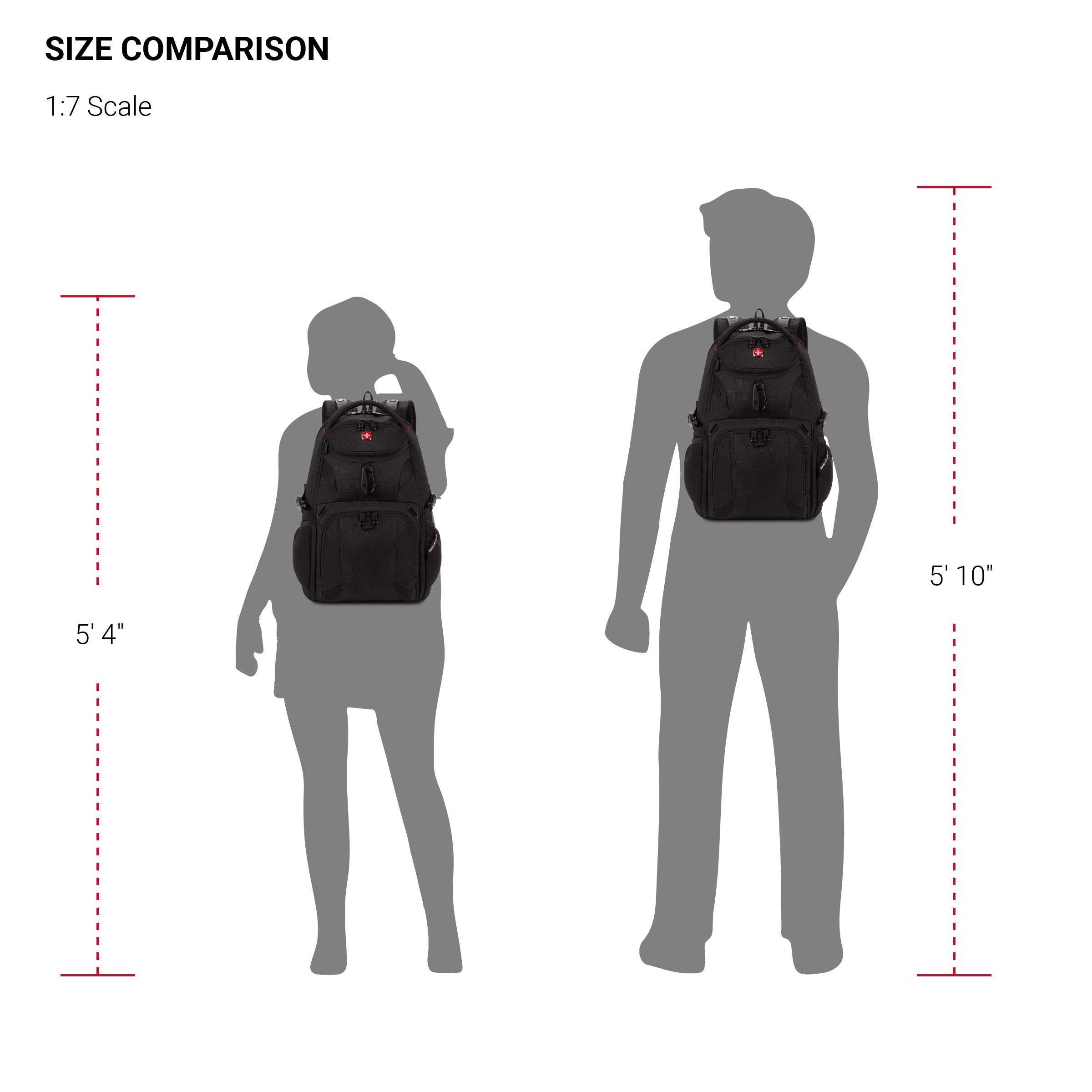 swissgear-1900-scansmart-mini-slim-backpack-tsa-friendly-laptop-backpack-for-13- image 7