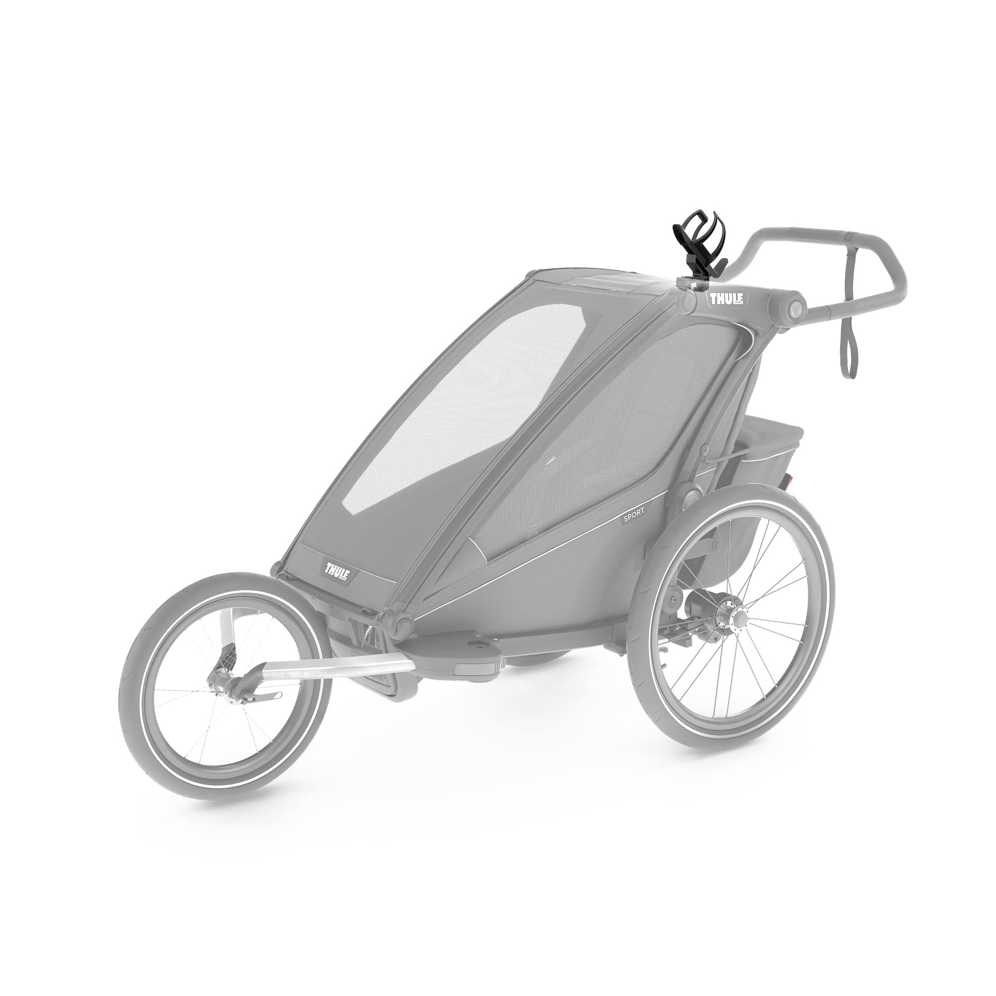 thule-stroller-cup-holder-bottle-cage-for-thule-child-carriers-black image 2