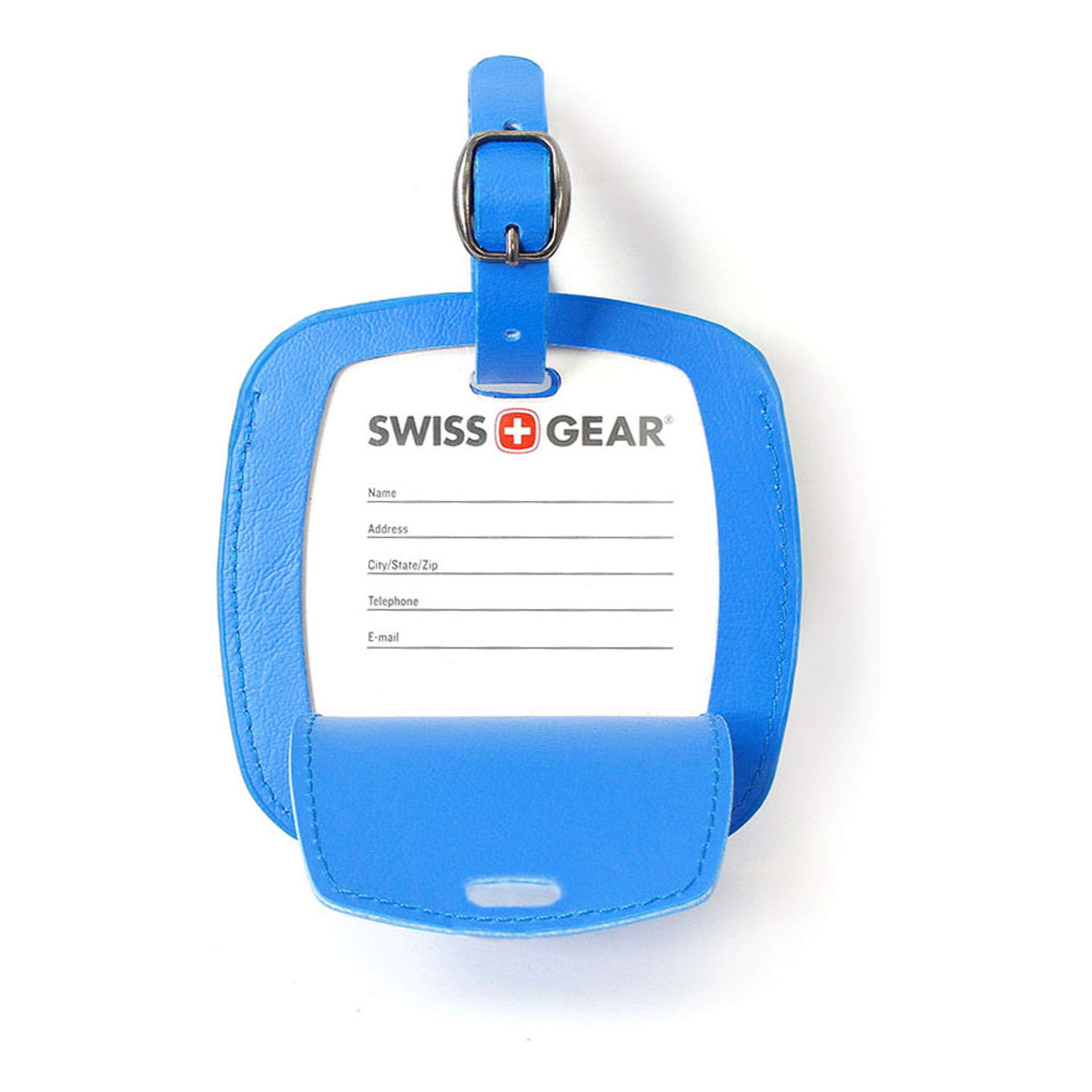 swissgear-jumbo-blue-luggage-tag-extra-large-4-inch-durable-pvc-easy-to-spot image 2