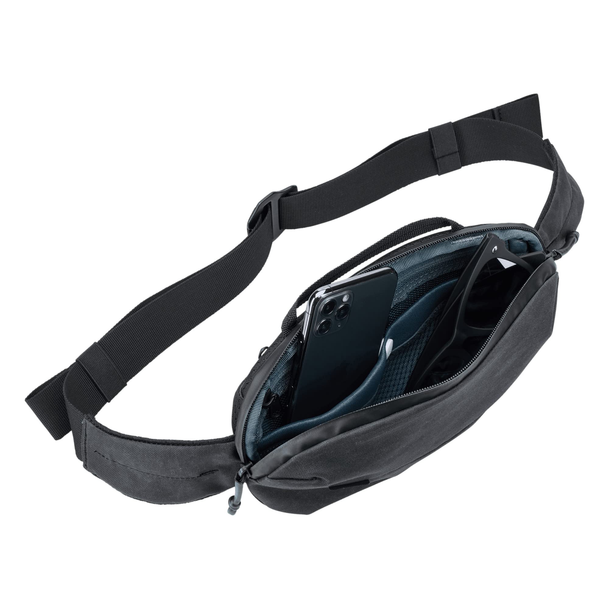 thule-aion-sling-bag-2l-recycled-fabric-adjustable-shoulder-hip-pack-doubles-as- image 7