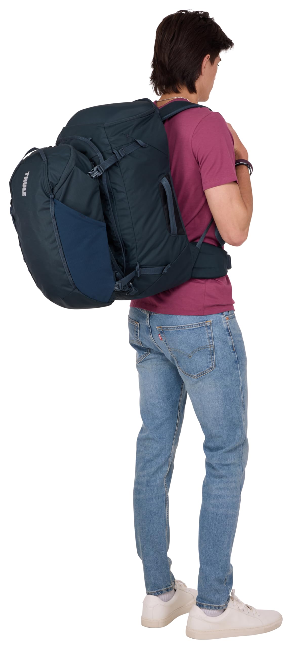 thule-landmark-60l-travel-backpack-adventure-ready-with-removable-daypack-anti-t image 6