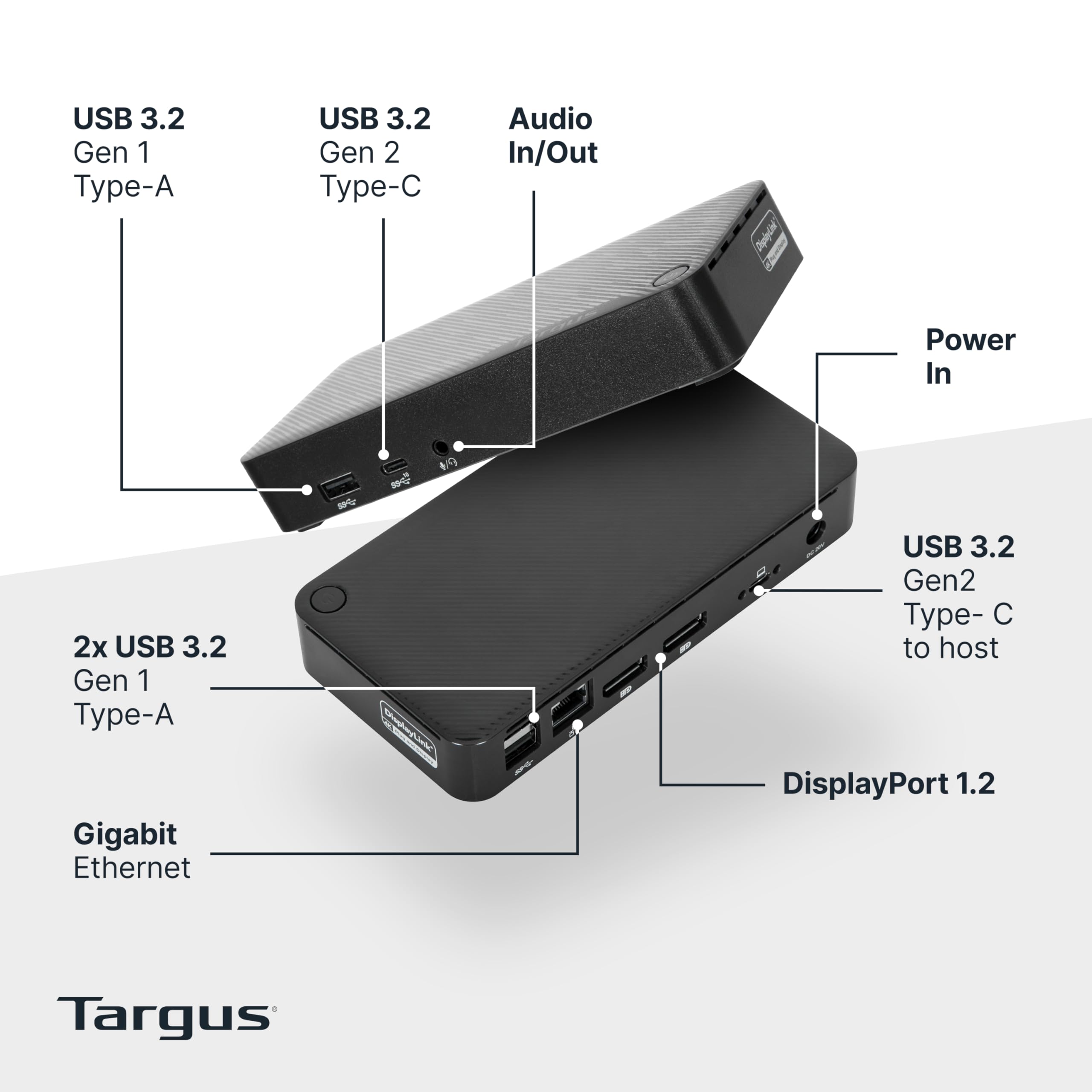 targus-universal-usb-c-docking-station-dual-displayport-4k-100w-power-delivery-d image 2