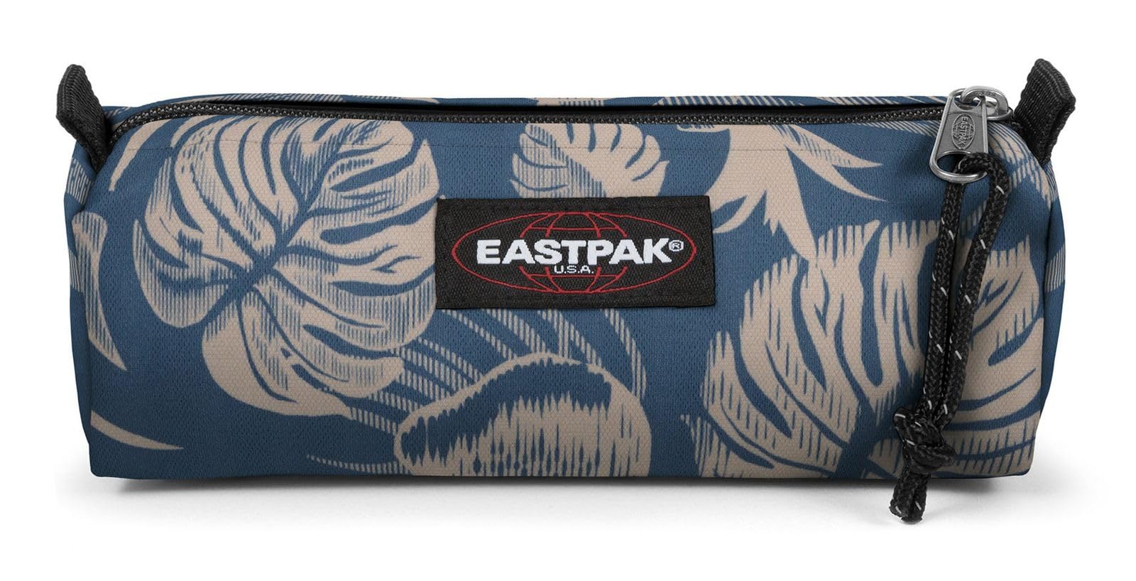 eastpak-benchmark-single-brize-pencil-case-water-resistant-with-tropical-leaf-pa image 6