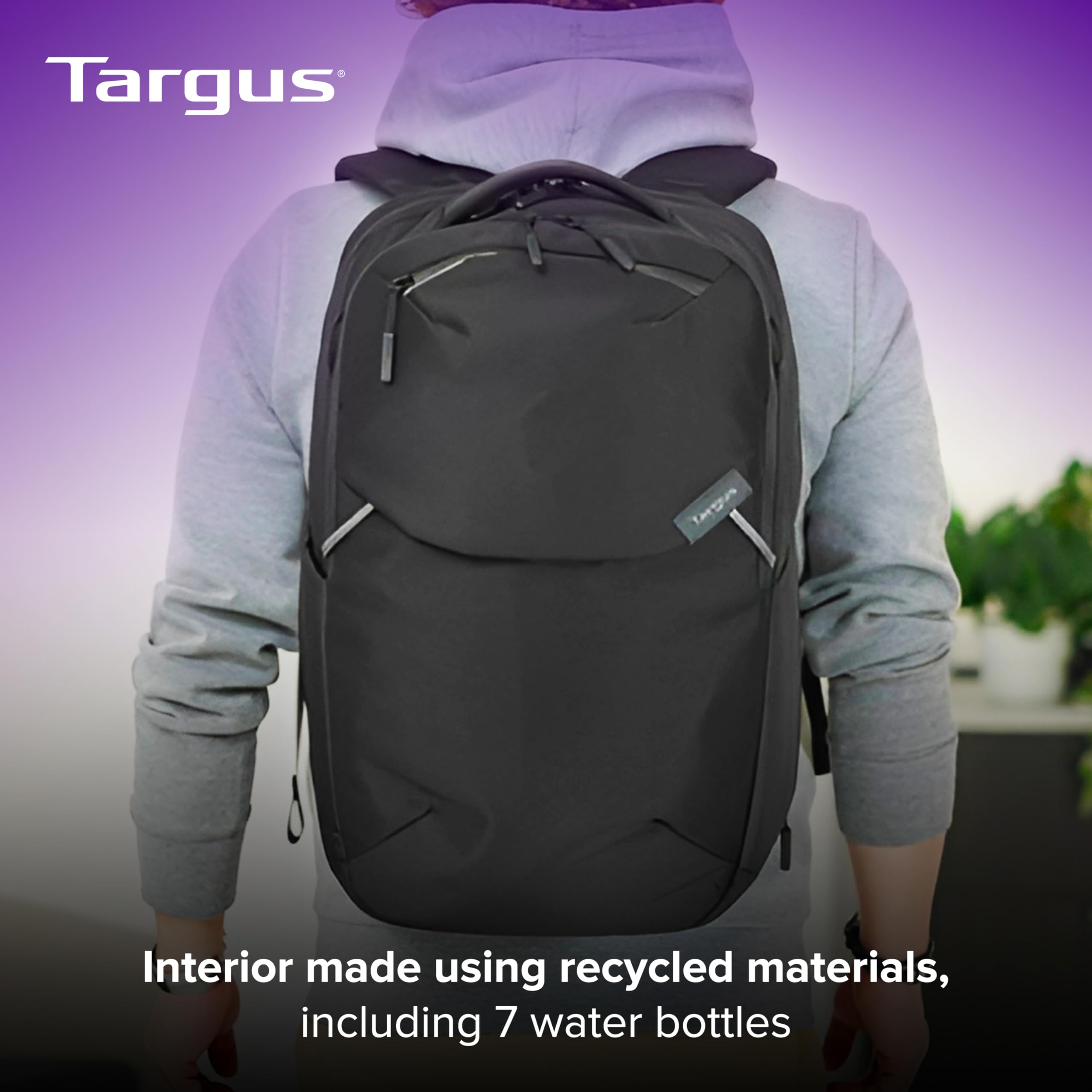 targus-15-16-work-ecosmart-backpack-tbb657gl-detachable-tech-organizer-23l-recyc image 7