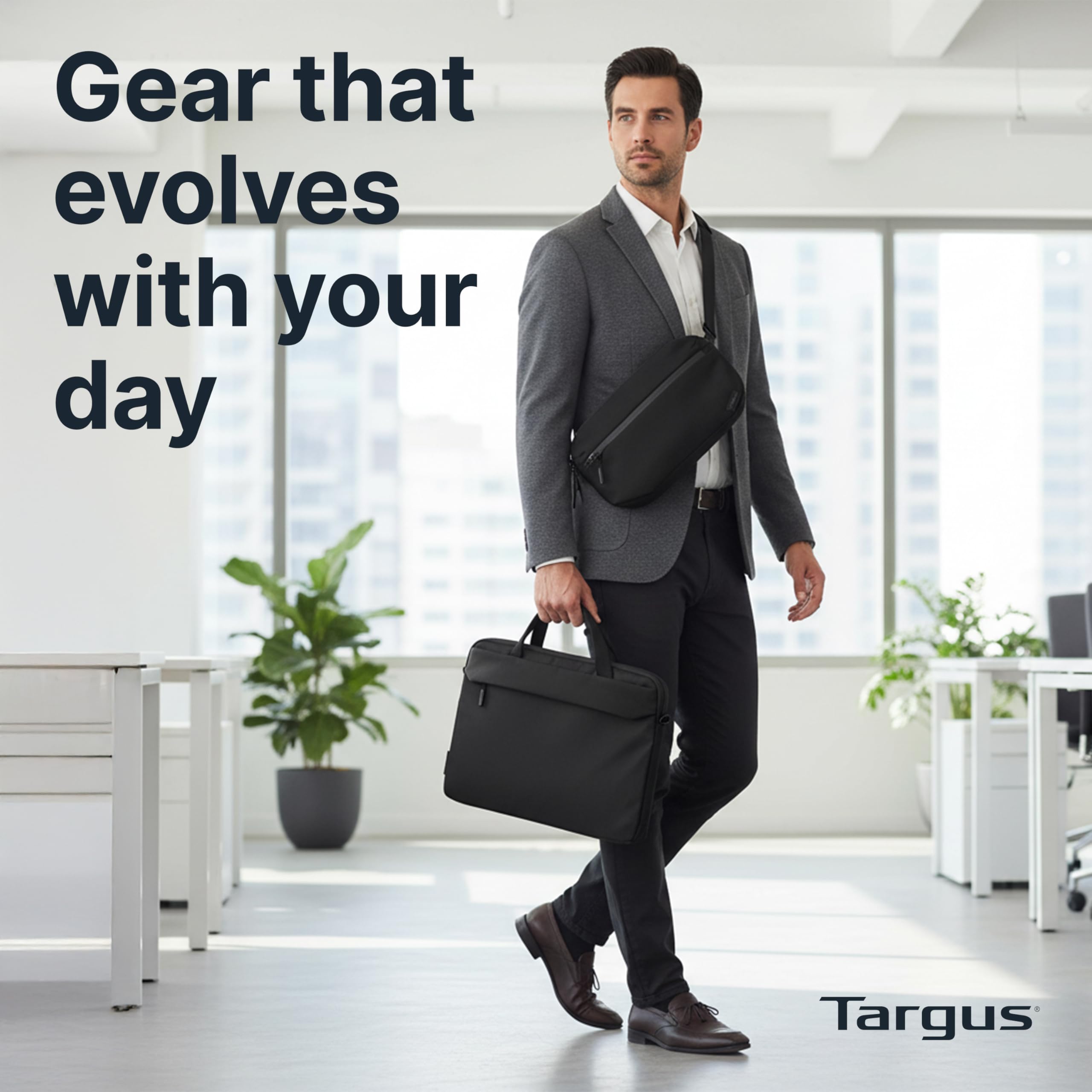 targus-13-14-inch-work-3-in-1-tech-brief-modular-laptop-briefcase-with-detachabl image 7