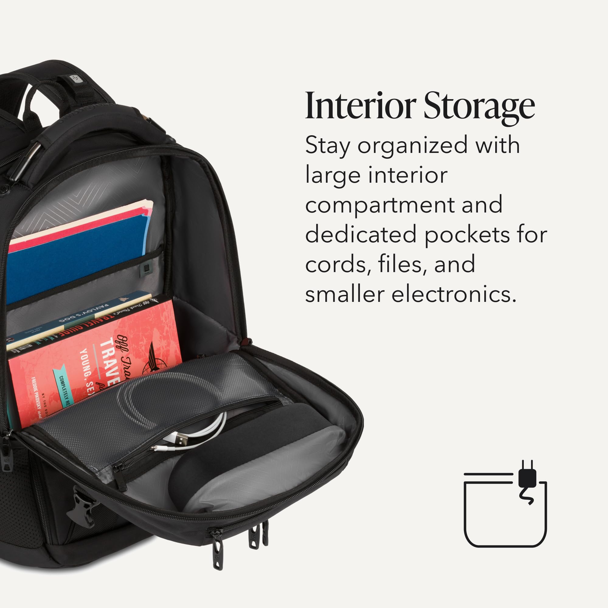swissgear-travel-tech-pro-laptop-backpack-fits-16-inch-laptops-scansmart-tsa-fri image 5