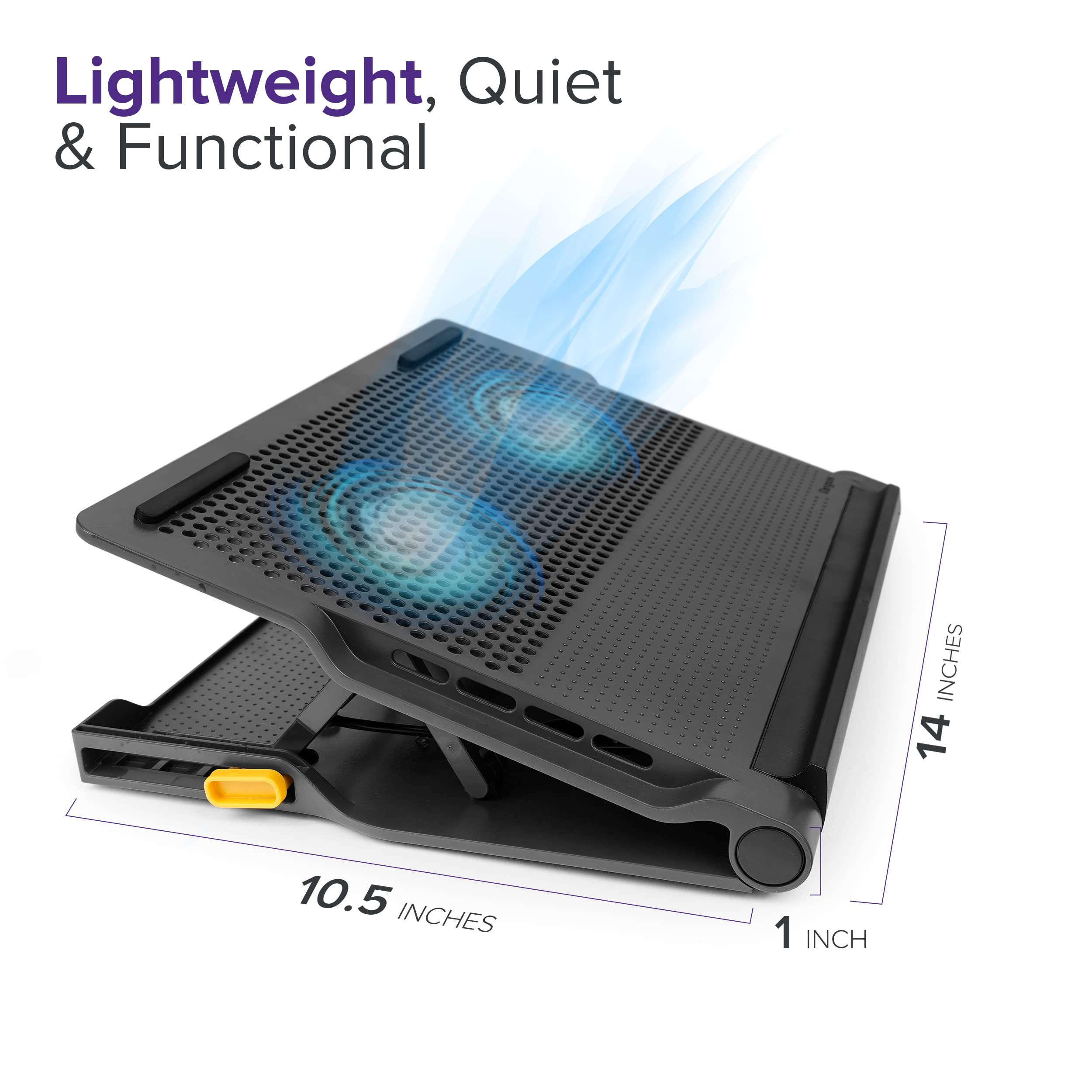 targus-awe81us-17-inch-dual-fan-laptop-cooling-pad-with-4-port-usb-hub image 6