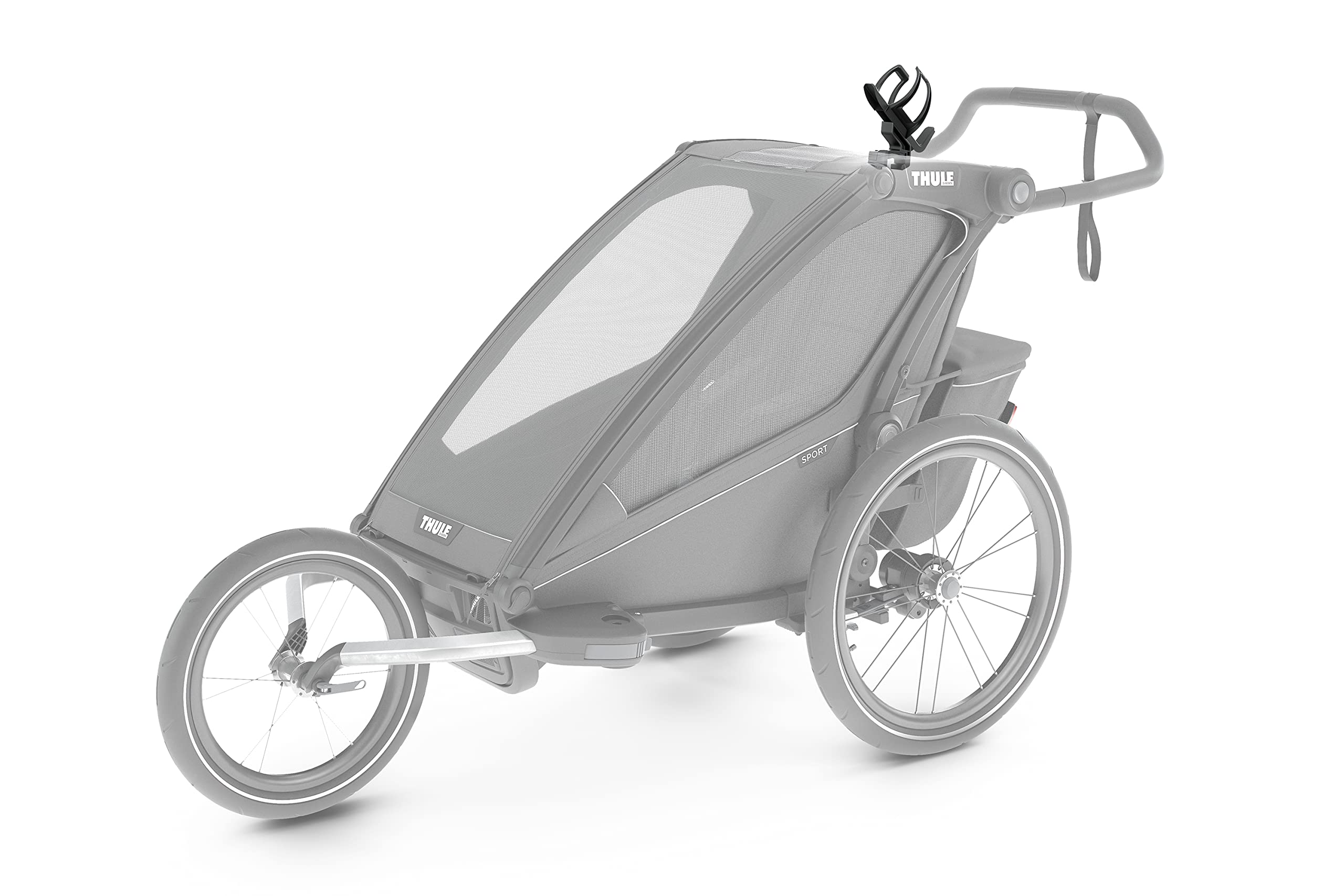 thule-stroller-cup-holder-bottle-cage-for-thule-child-carriers-black image 5