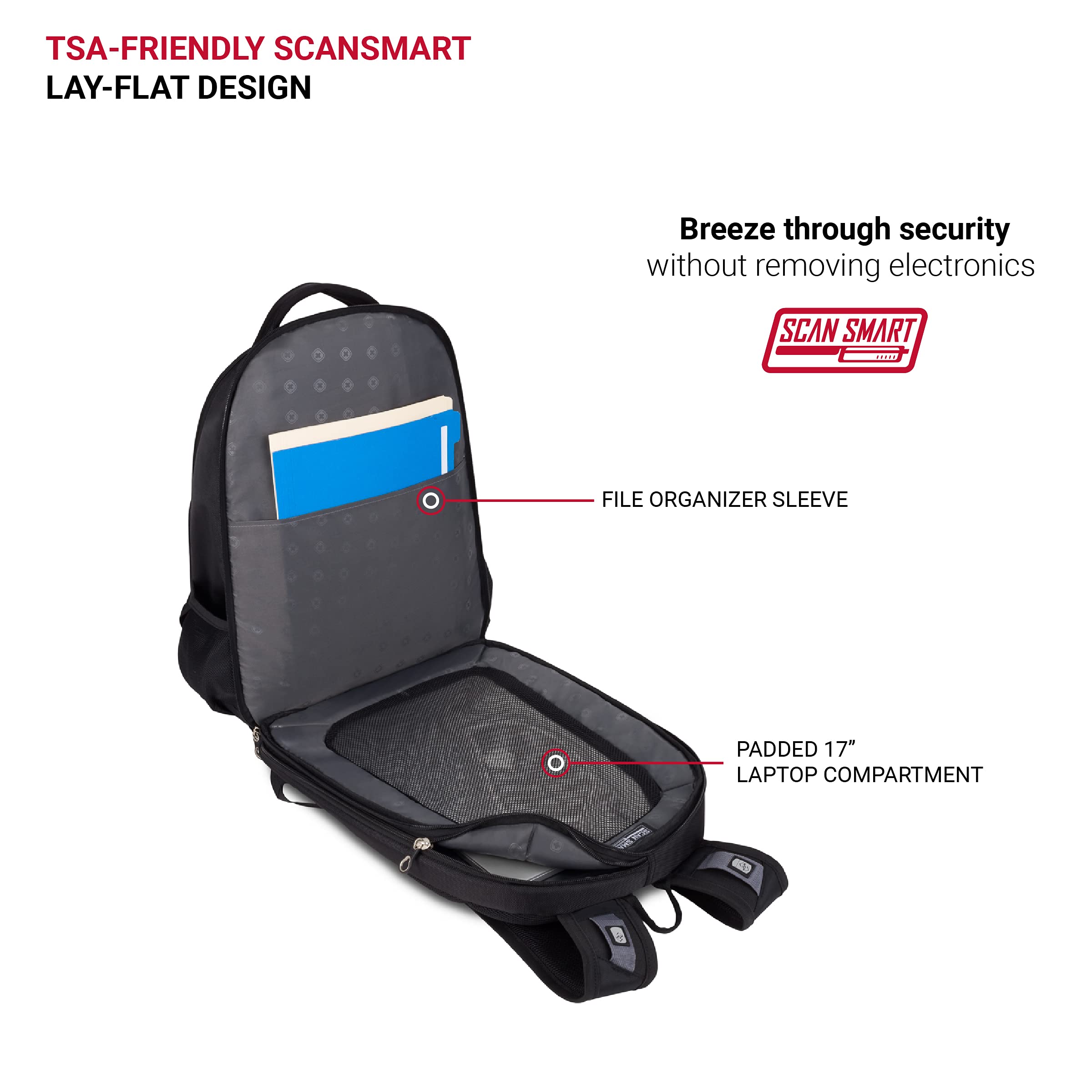 swissgear-1271-scansmart-laptop-backpack-fits-16-inch-laptops-tsa-friendly-black image 2