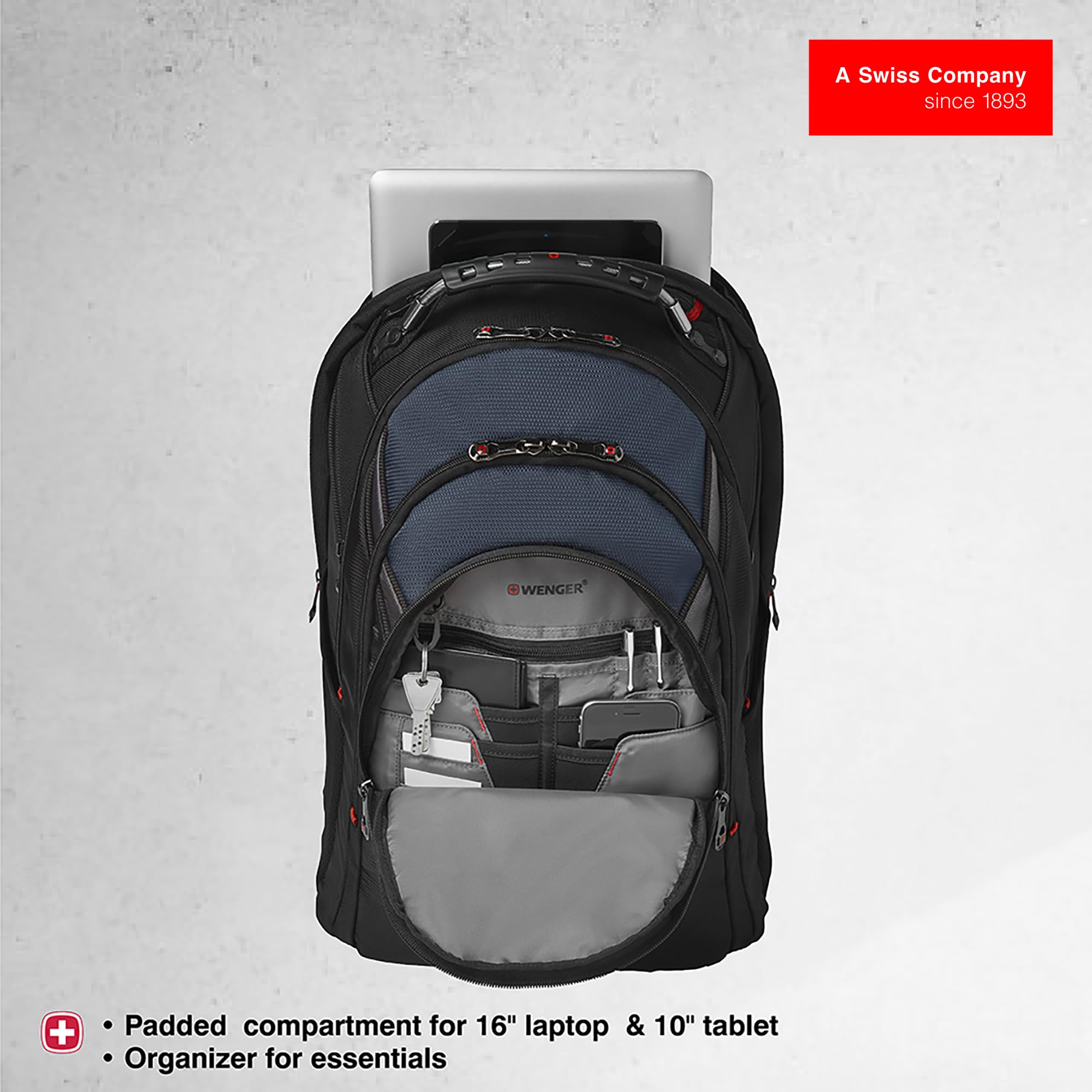 swissgear-wenger-ibex-17-inch-laptop-backpack-black-gray-blue image 4