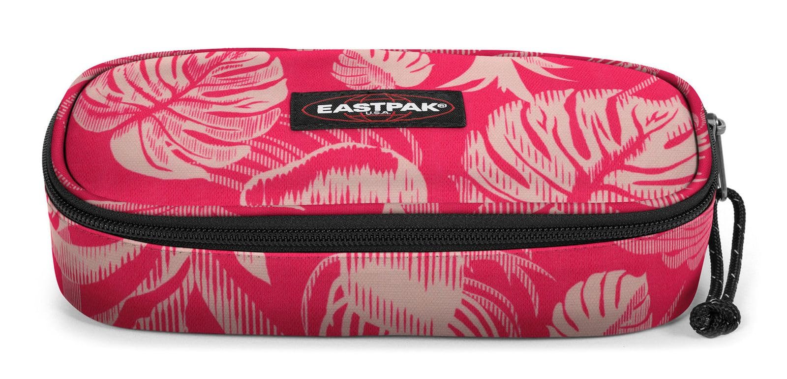eastpak-oval-single-pencil-case-army-olive-100-vegan-pen-loops image 8