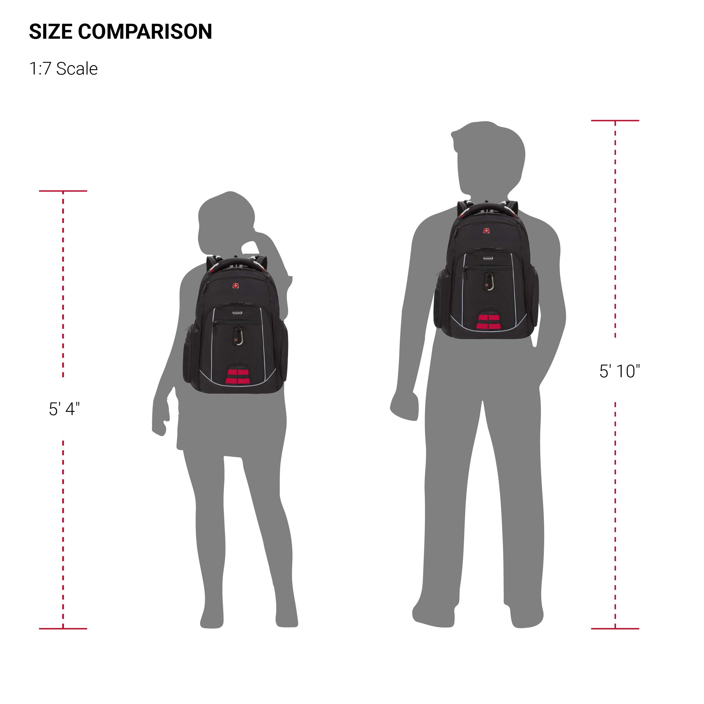 swissgear-diaper-bag-backpack-multifunction-travel-and-maternity-bag-black image 8