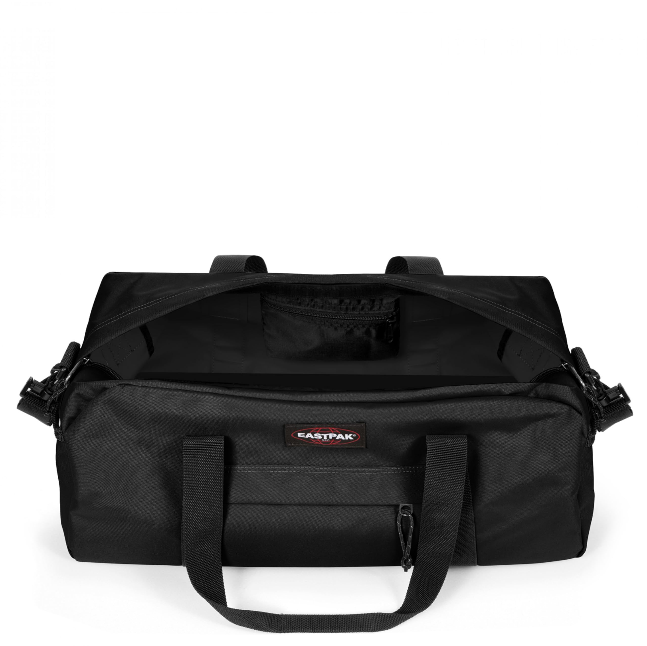 eastpak-station-duffle-bag-vegan-travel-luggage-black-medium image 2