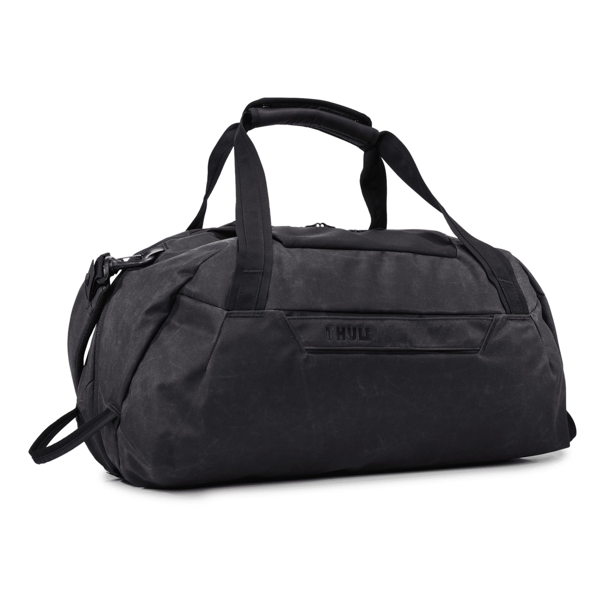 thule-aion-duffel-bag-35l-waxed-canvas-carry-on-with-split-packing-and-laptop-pr image 1