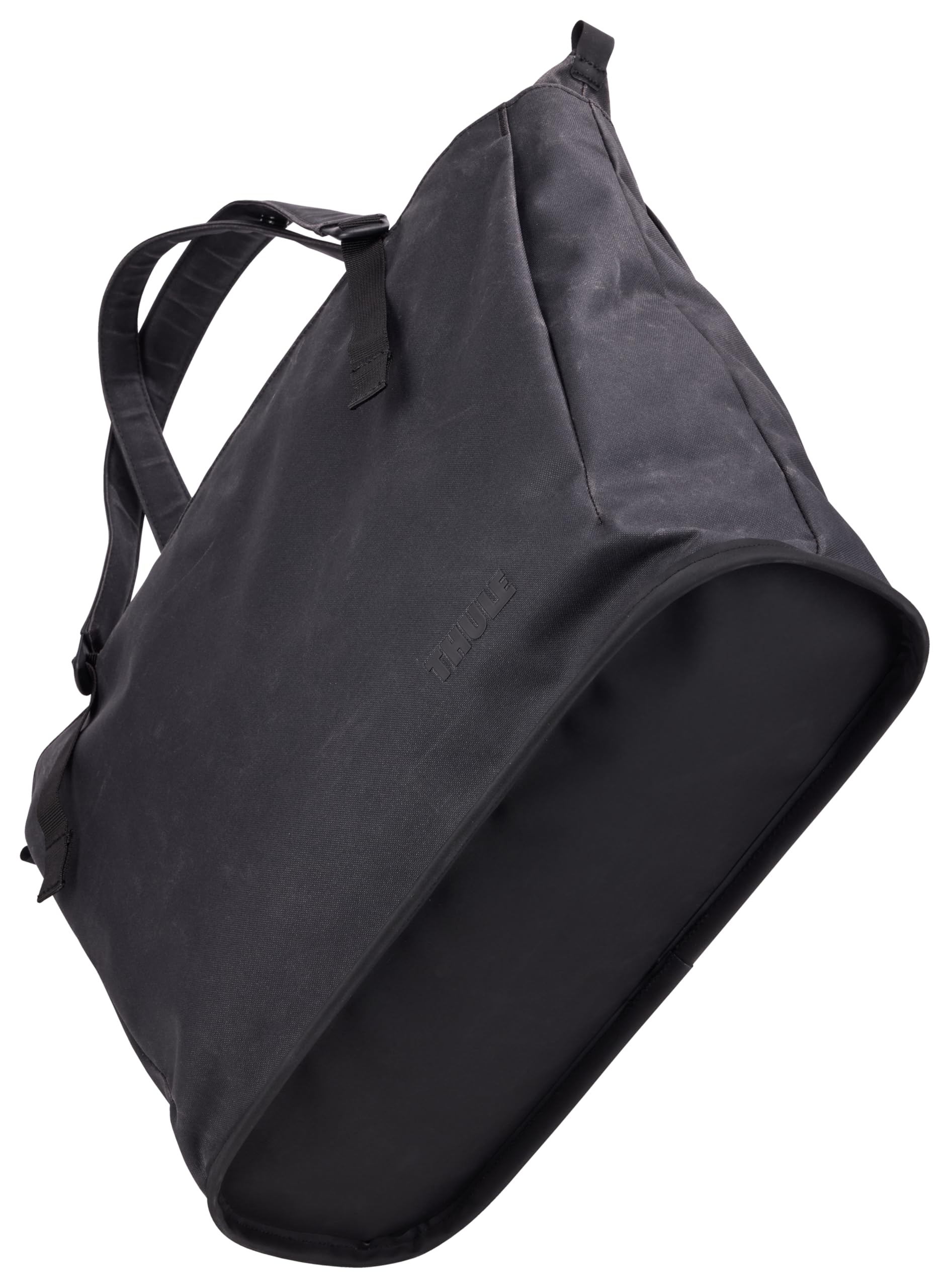 thule-aion-tote-bag-recycled-waxed-canvas-16-laptop-sleeve-wet-dry-pocket-detach image 8