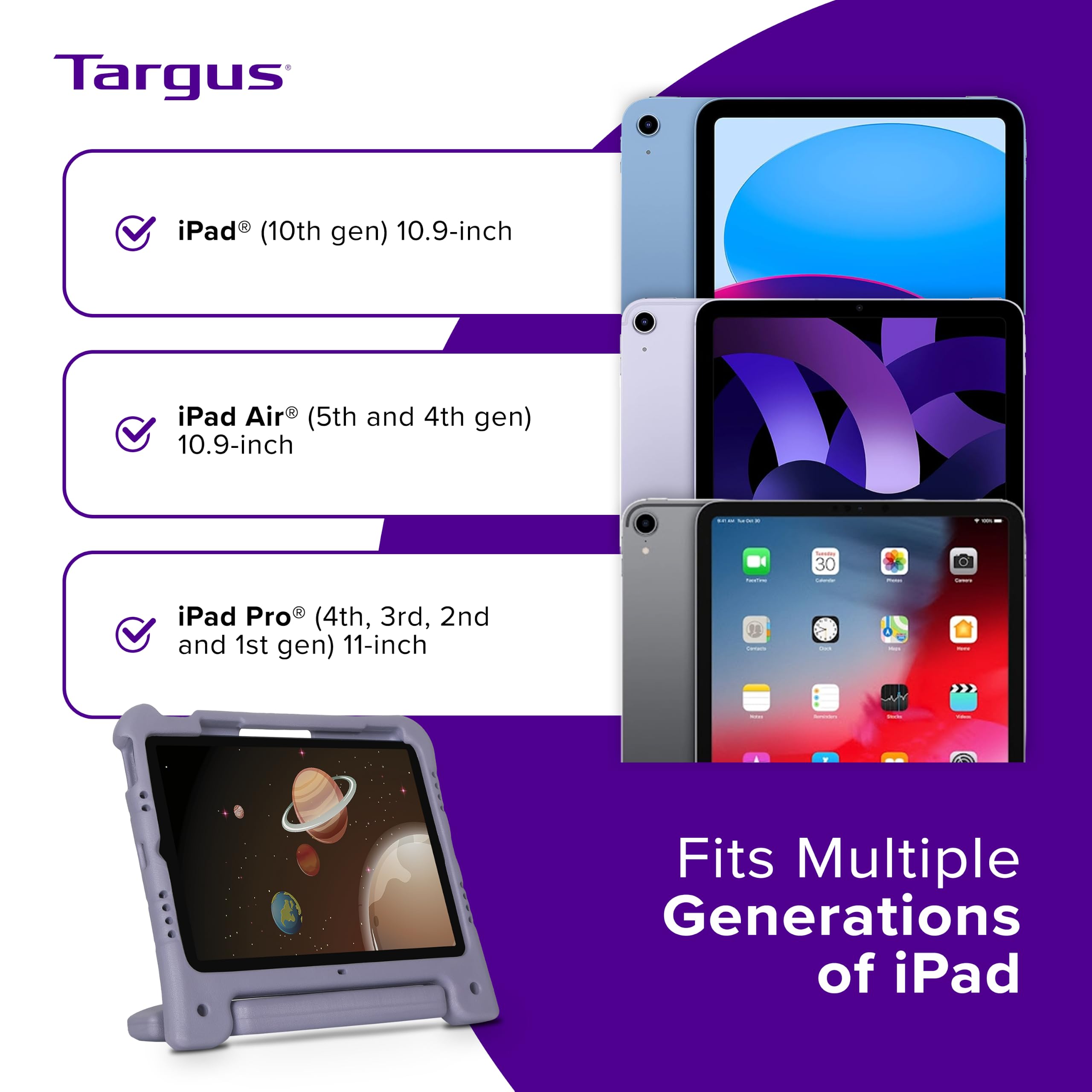 targus-kid-s-case-for-ipad-ipad-air-ipad-pro-purple-thd96407gl-military-grade-6- image 5