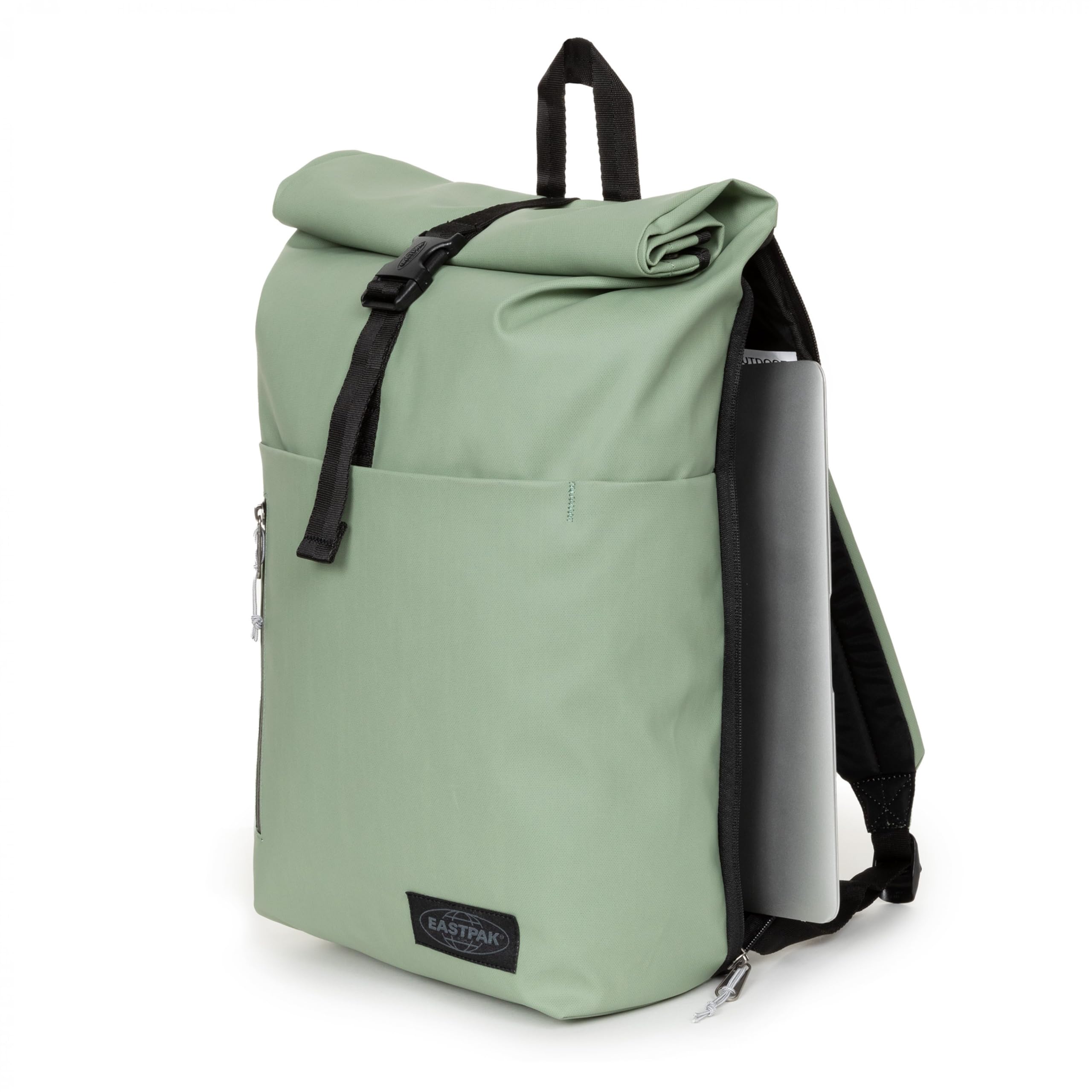 eastpak-up-roll-23l-roll-top-backpack-with-16-laptop-sleeve-security-pocket-bott image 4