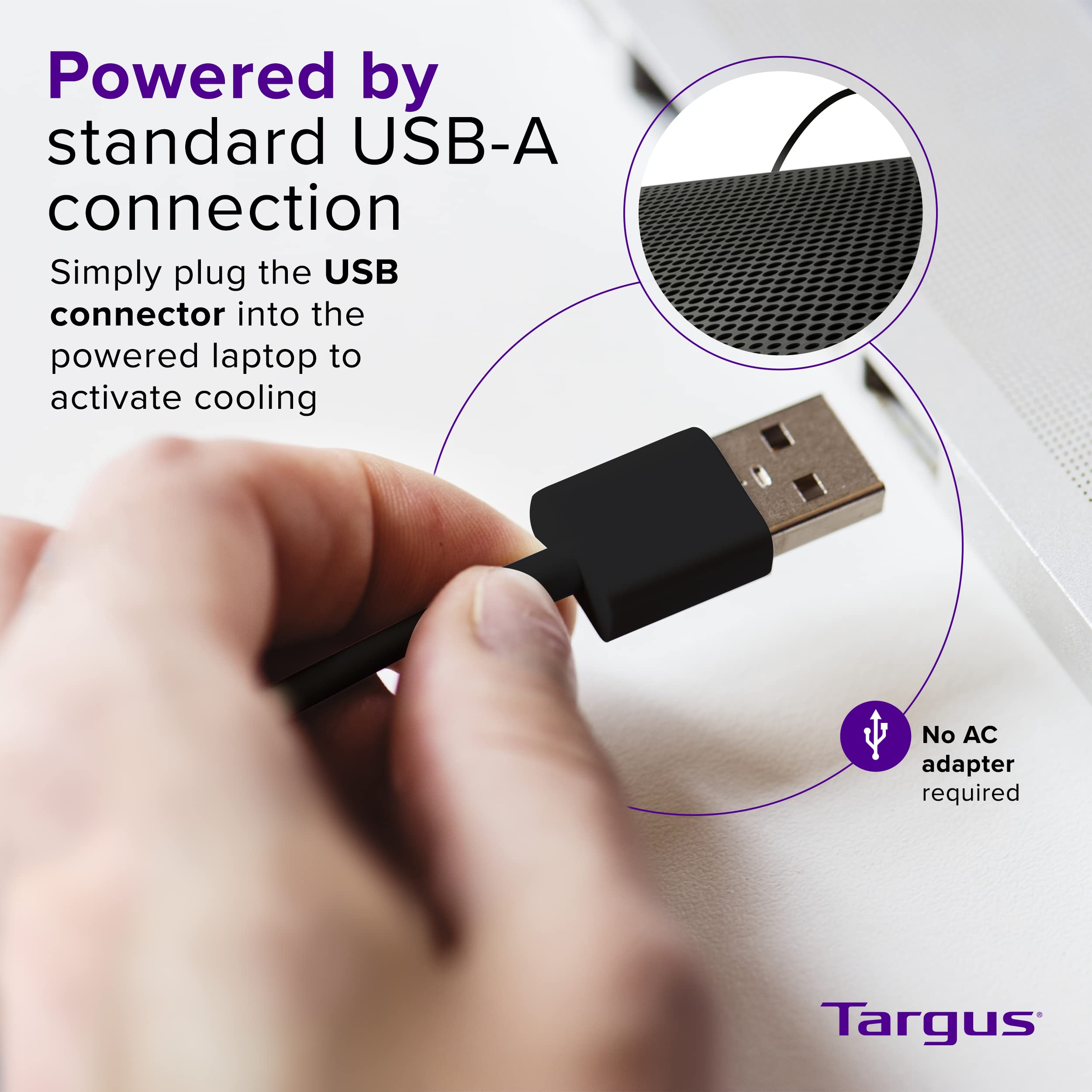 targus-chill-mat-for-up-to-16-inch-laptop-dual-fan-cooling-stand-usb-powered-bla image 3