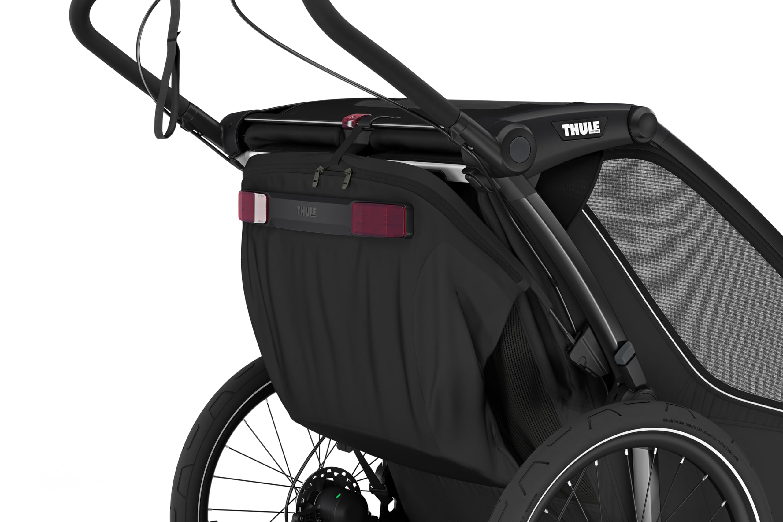 thule-chariot-sport-2-double-child-trailer-stroller-bike-jog-stroll-ski-modular- image 3