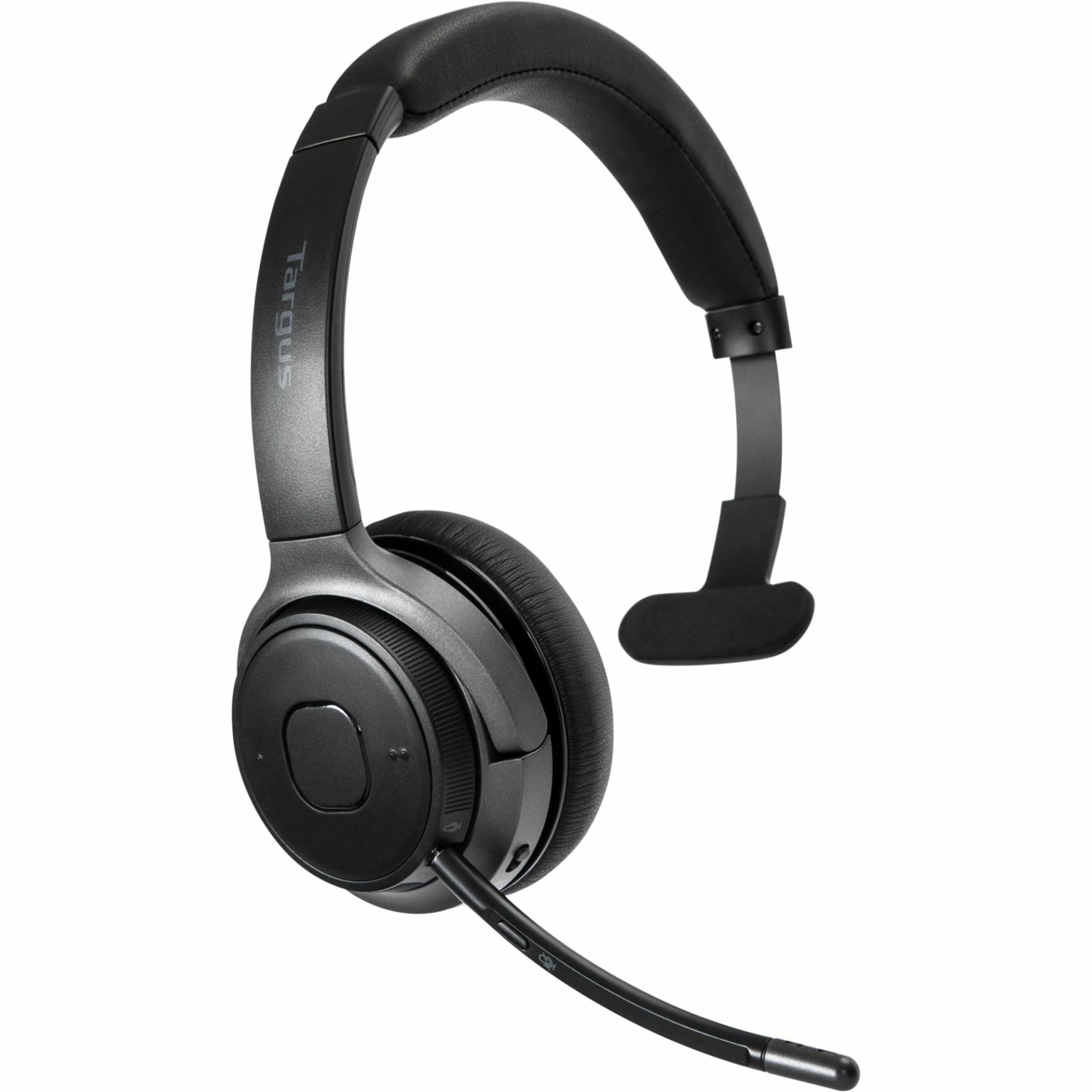 targus-wireless-bluetooth-mono-headset-with-noise-canceling-boom-microphone image 1