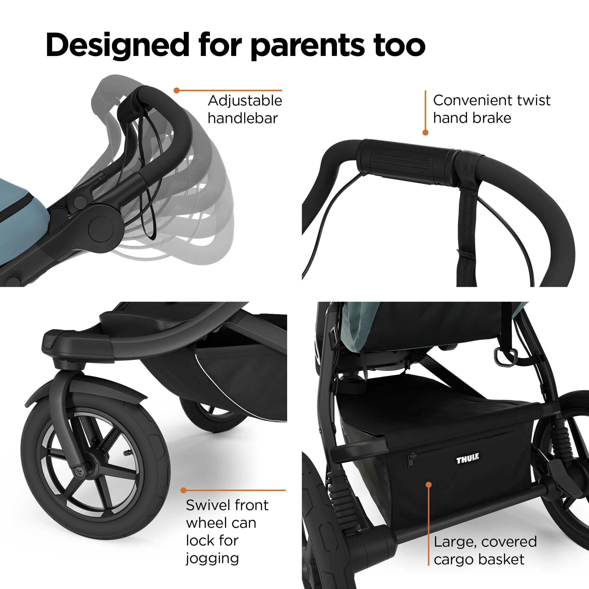thule-urban-glide-3-single-child-all-terrain-stroller-full-suspension-air-filled image 8