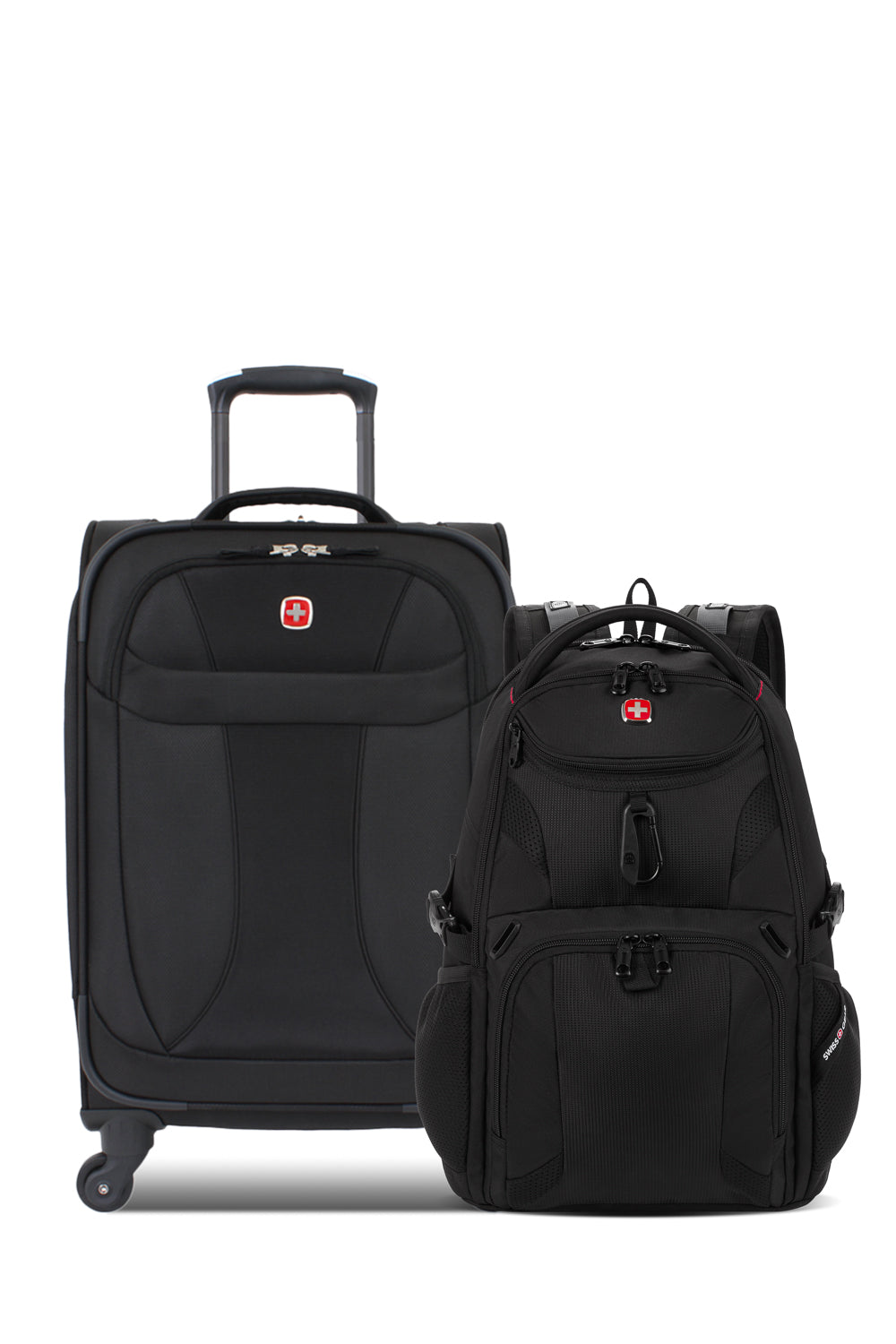 swissgear-weekend-escape-2pc-luggage-set-black image 1