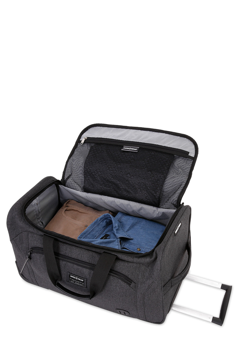 swissgear-getaway-2-piece-duffel-roller-set-weekender-backpack-rolling-duffel-co image 4