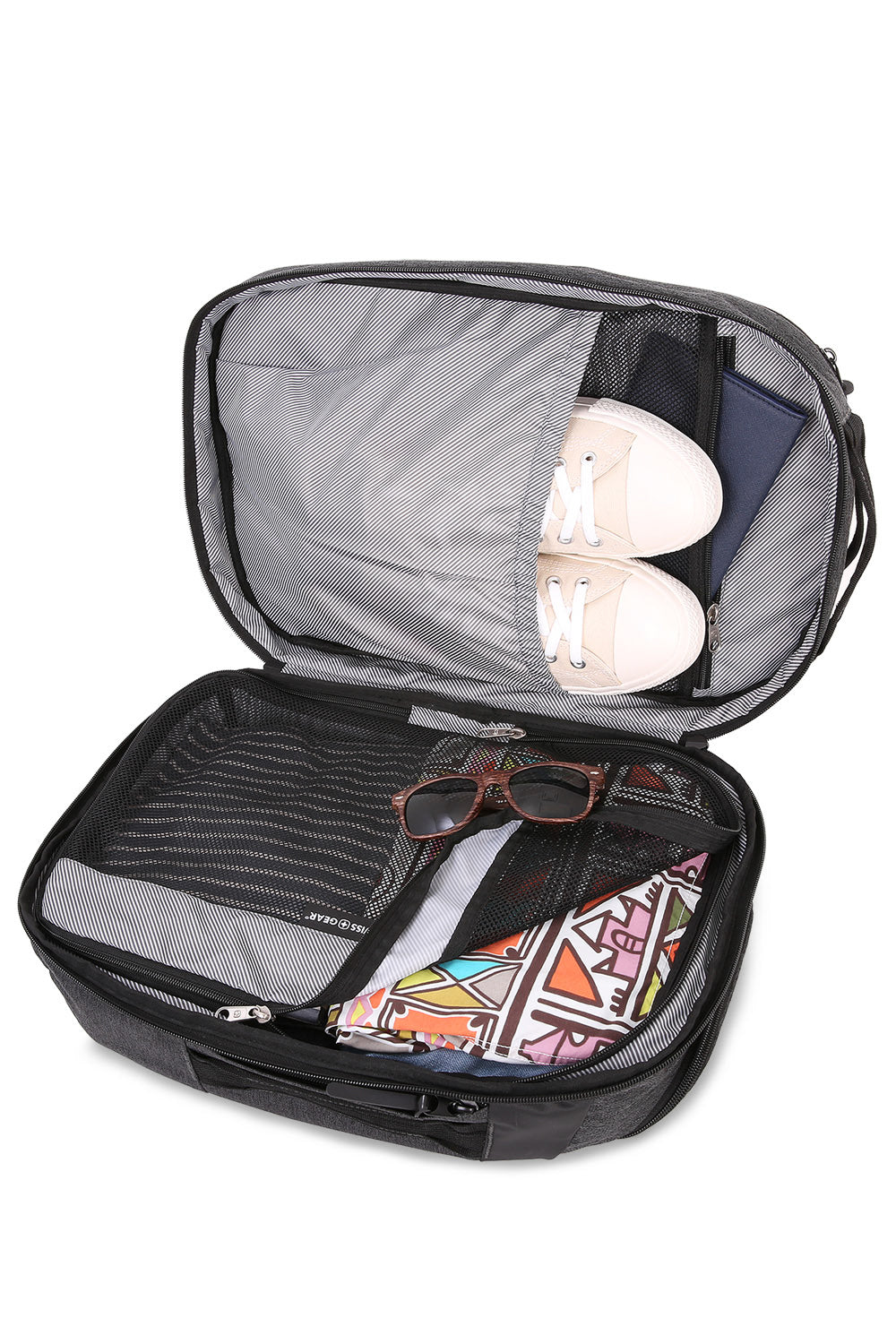 swissgear-getaway-2-piece-duffel-roller-set-weekender-backpack-rolling-duffel-co image 5