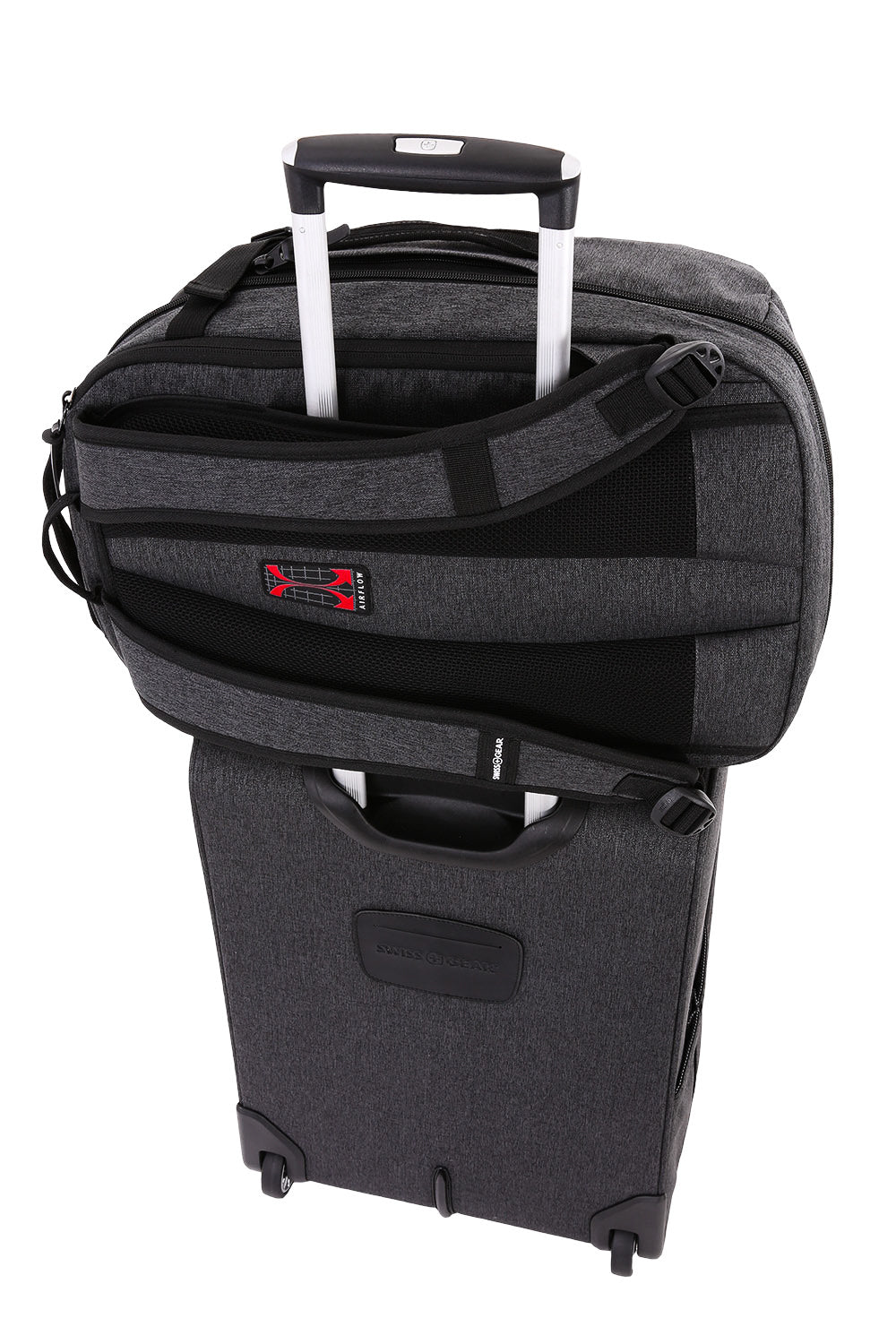 swissgear-getaway-2-piece-duffel-roller-set-weekender-backpack-rolling-duffel-co image 7