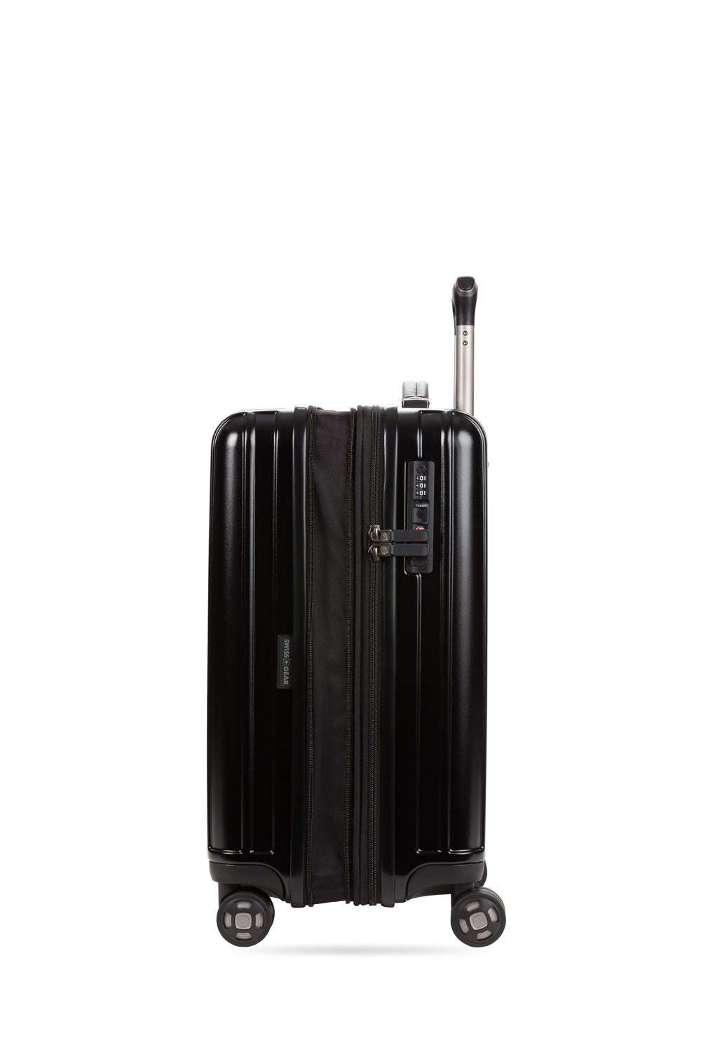 swissgear-ridge-carry-on-spinner-hardside-luggage-20-inch-satin-finish-tsa-lock image 5