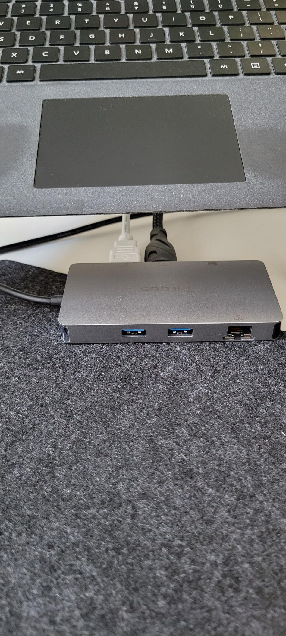 Works well, but gets warm