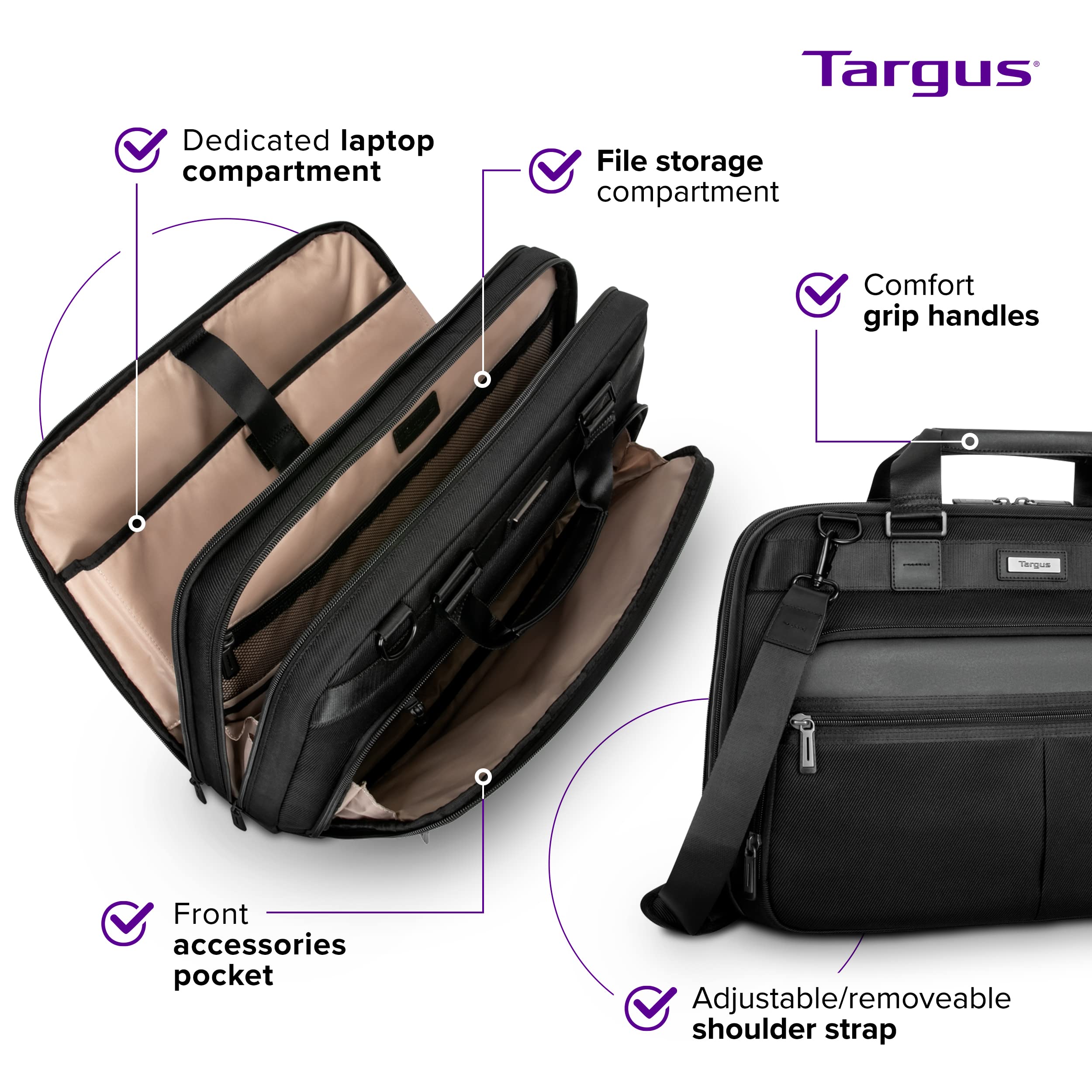 targus-mobile-elite-checkpoint-friendly-topload-laptop-bag-for-15-4-inch-laptops image 3