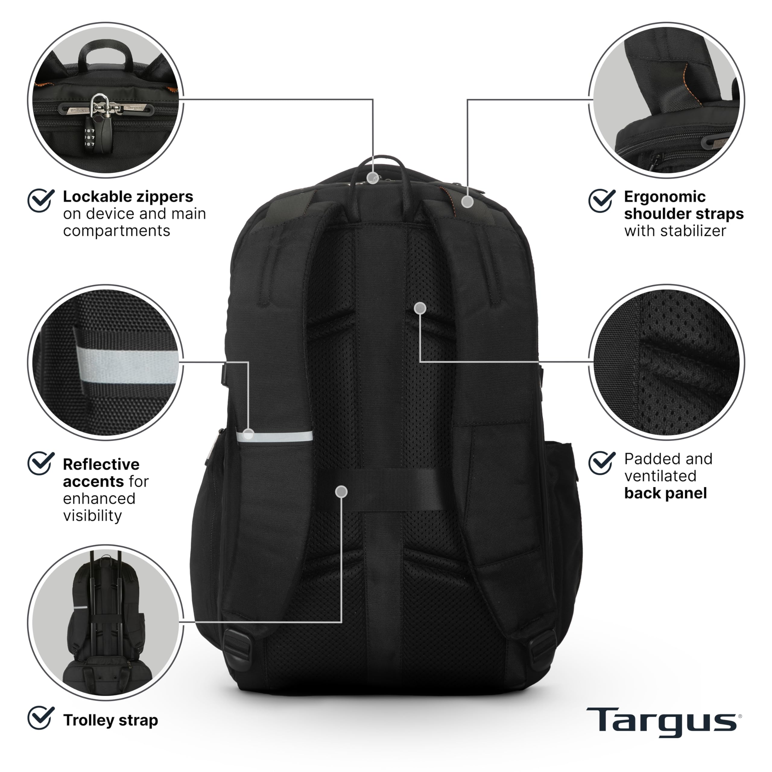targus-17-voyager-exp-travel-backpack-expandable-carry-on-laptop-backpack-with-s image 3