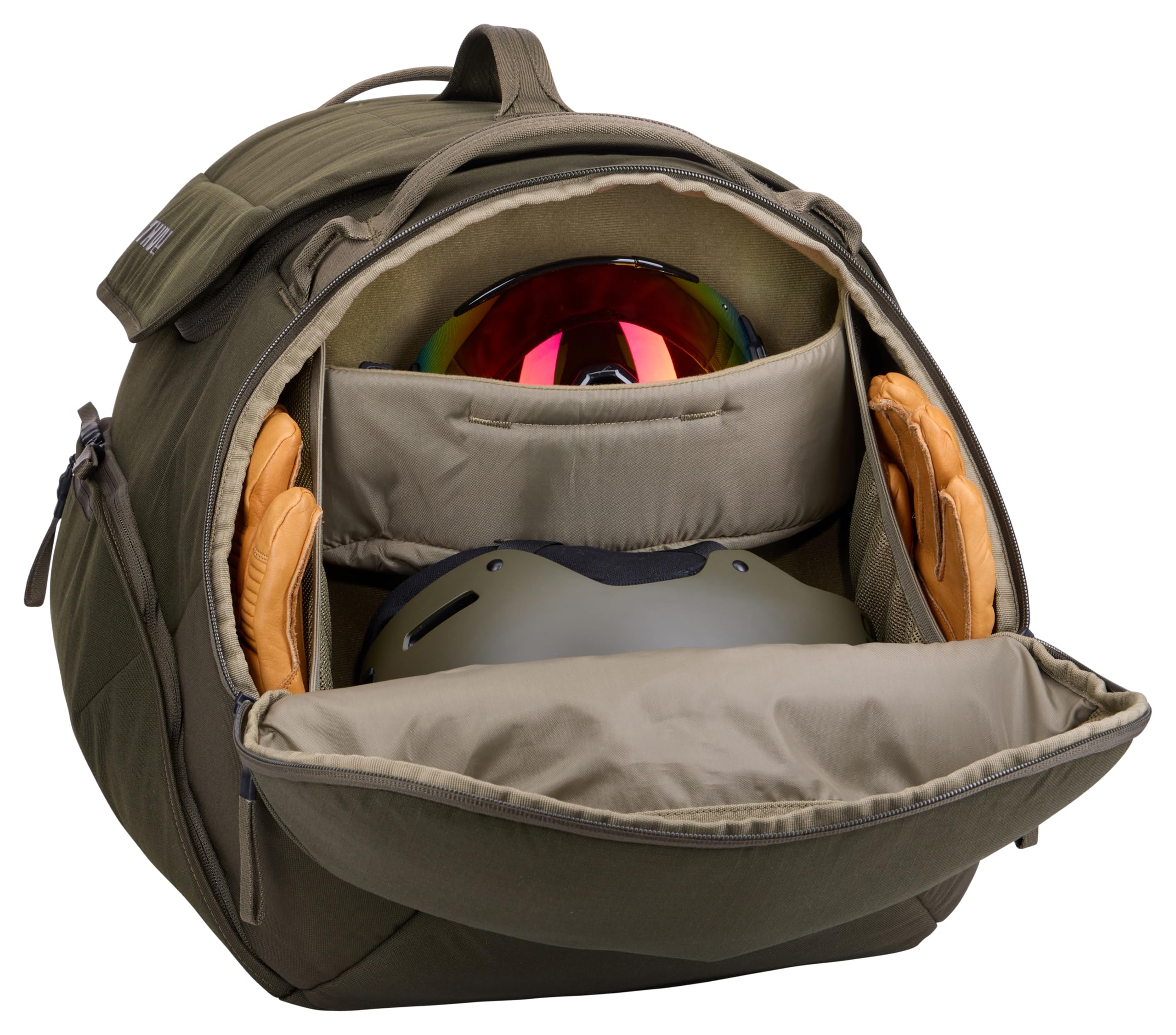 thule-roundtrip-snow-duffel-80l-large-ski-snowboard-gear-bag-with-boot-compartme image 7