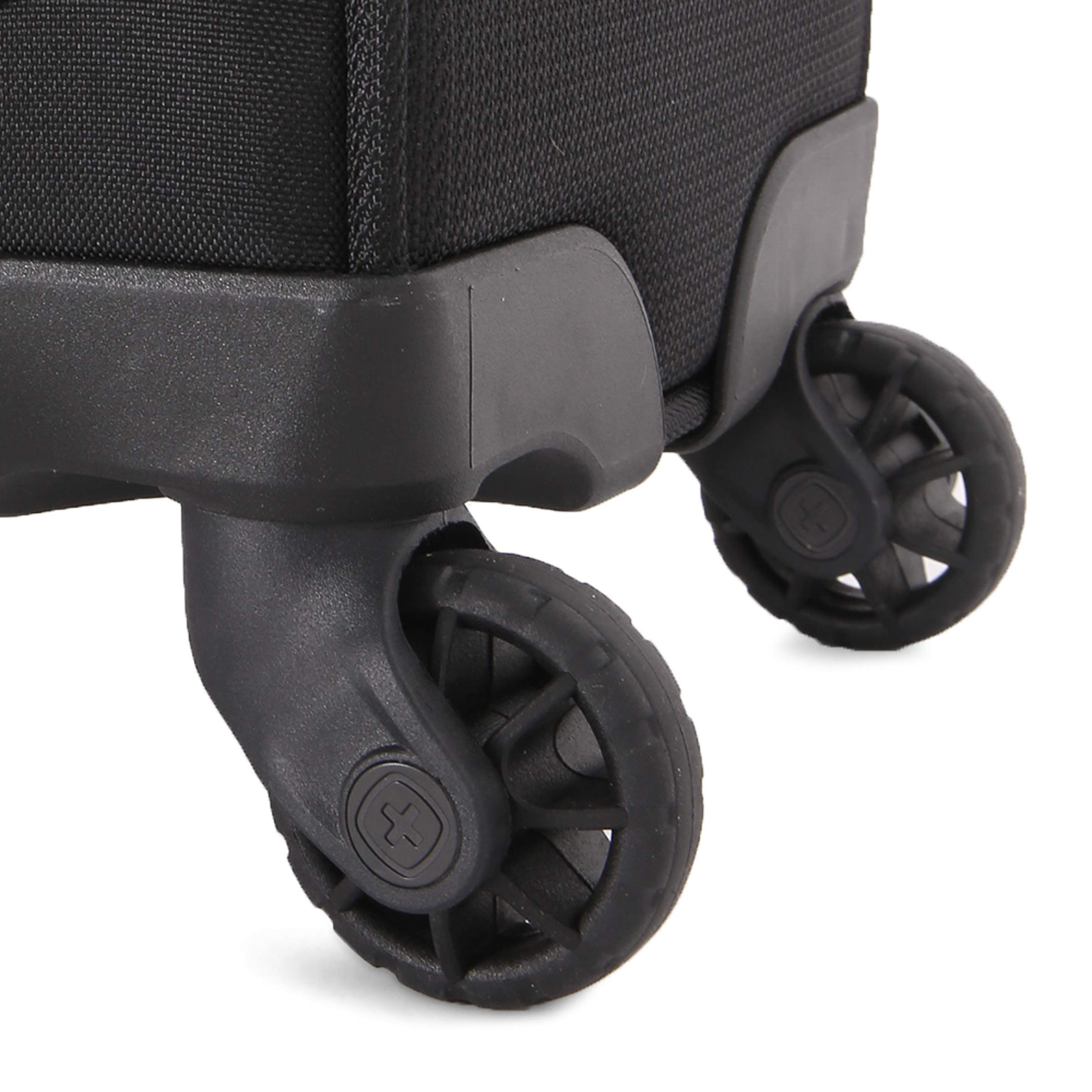 swissgear-6067-getaway-2-0-usb-expandable-carry-on-spinner-with-garment-bag-blac image 7