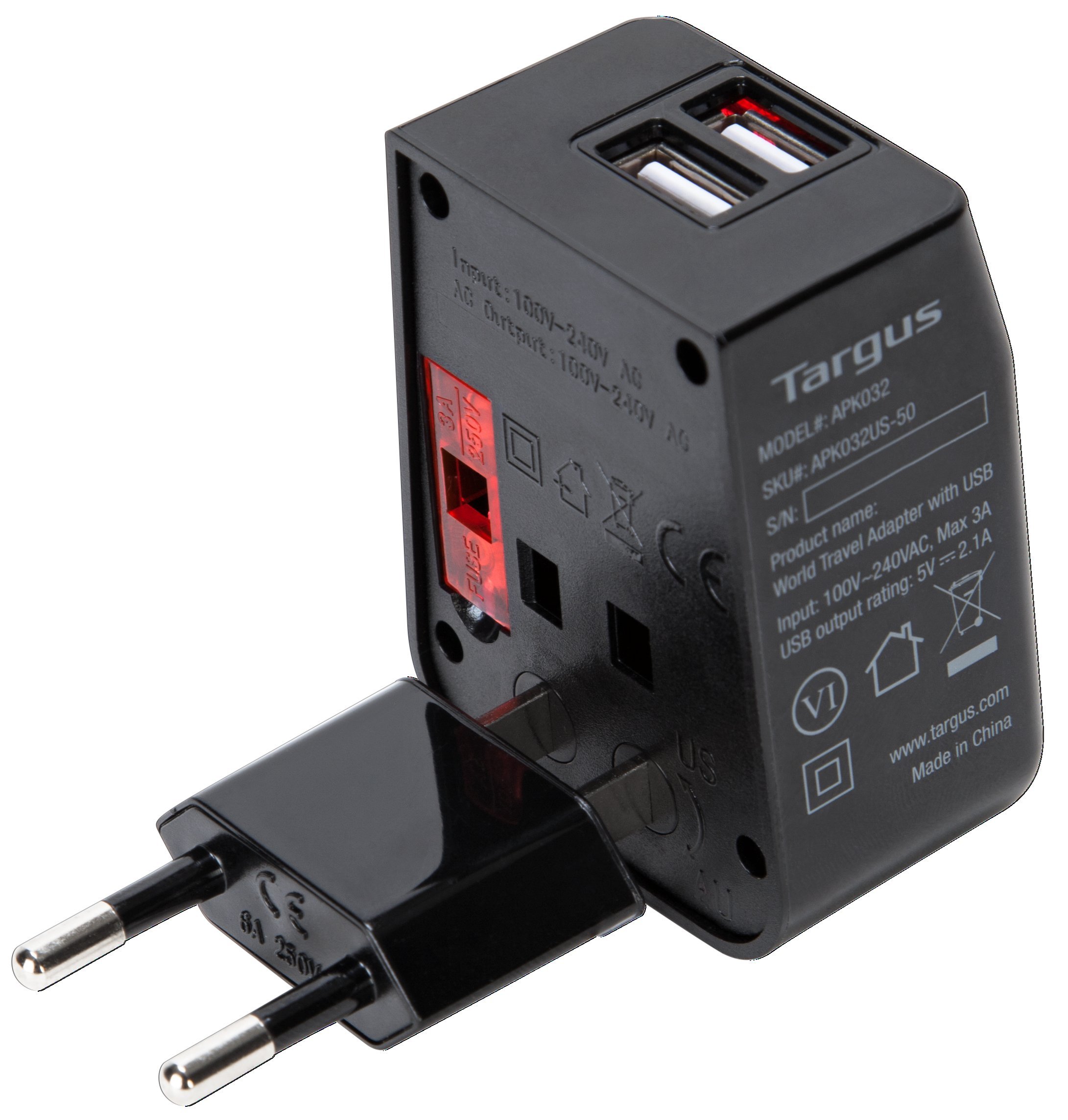targus-world-travel-power-adapter-with-dual-usb-charging-ports image 3