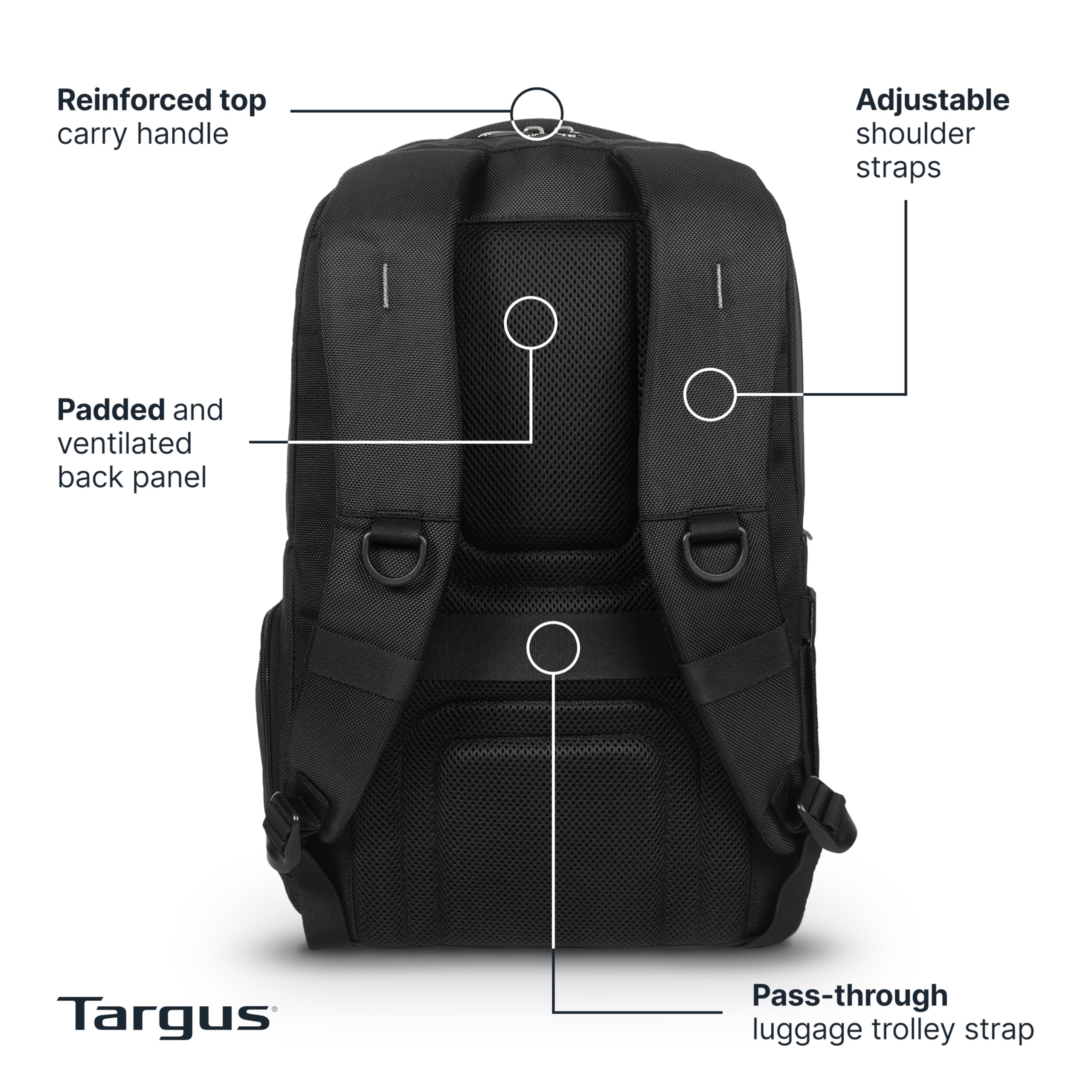 targus-legend-iq-laptop-backpack-for-16-inch-laptops-tsb705us-unisex-travel-back image 3