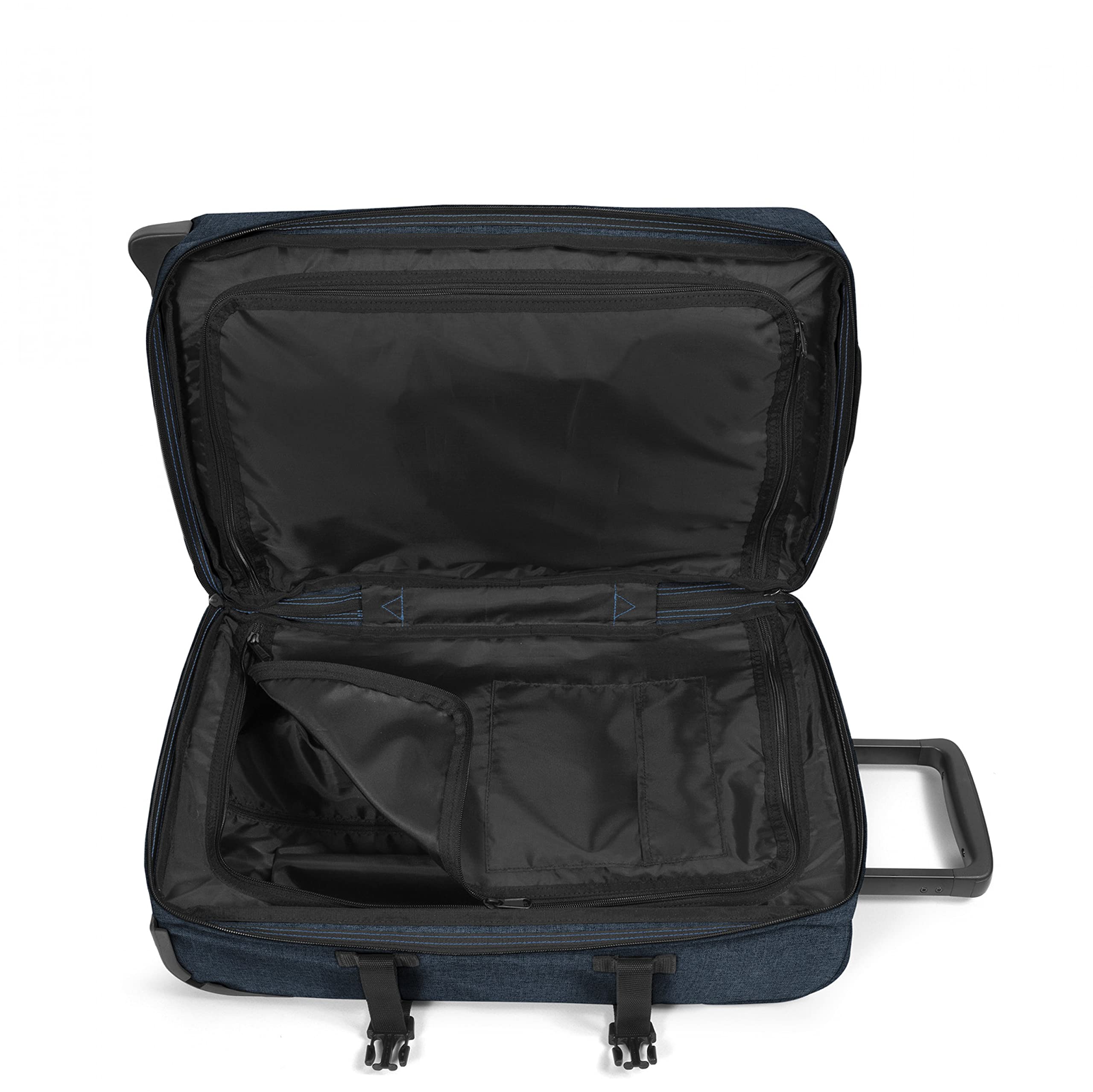 eastpak-tranverz-s-carry-on-luggage-42l-triple-denim-ek61l26w image 2
