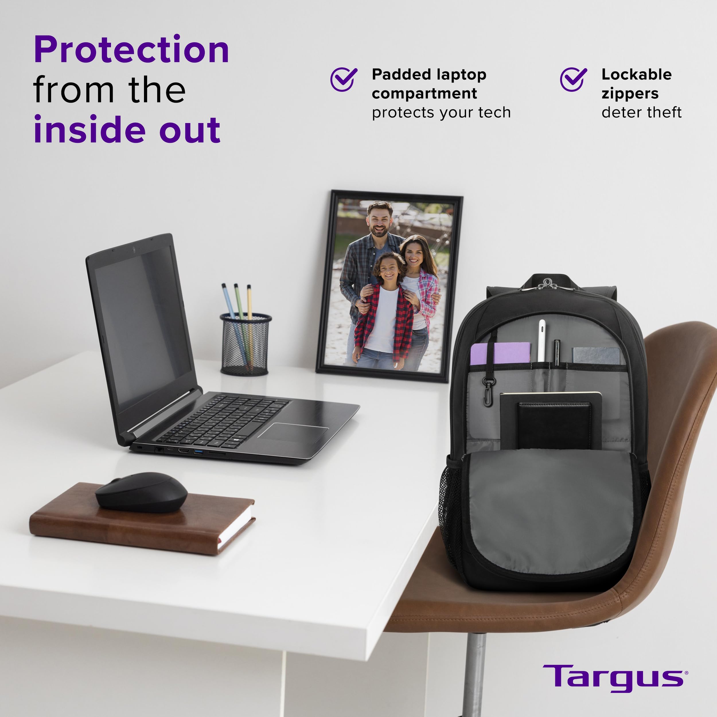 targus-15-16-inch-classic-laptop-backpack-fits-most-laptops-up-to-16-padded-trav image 5