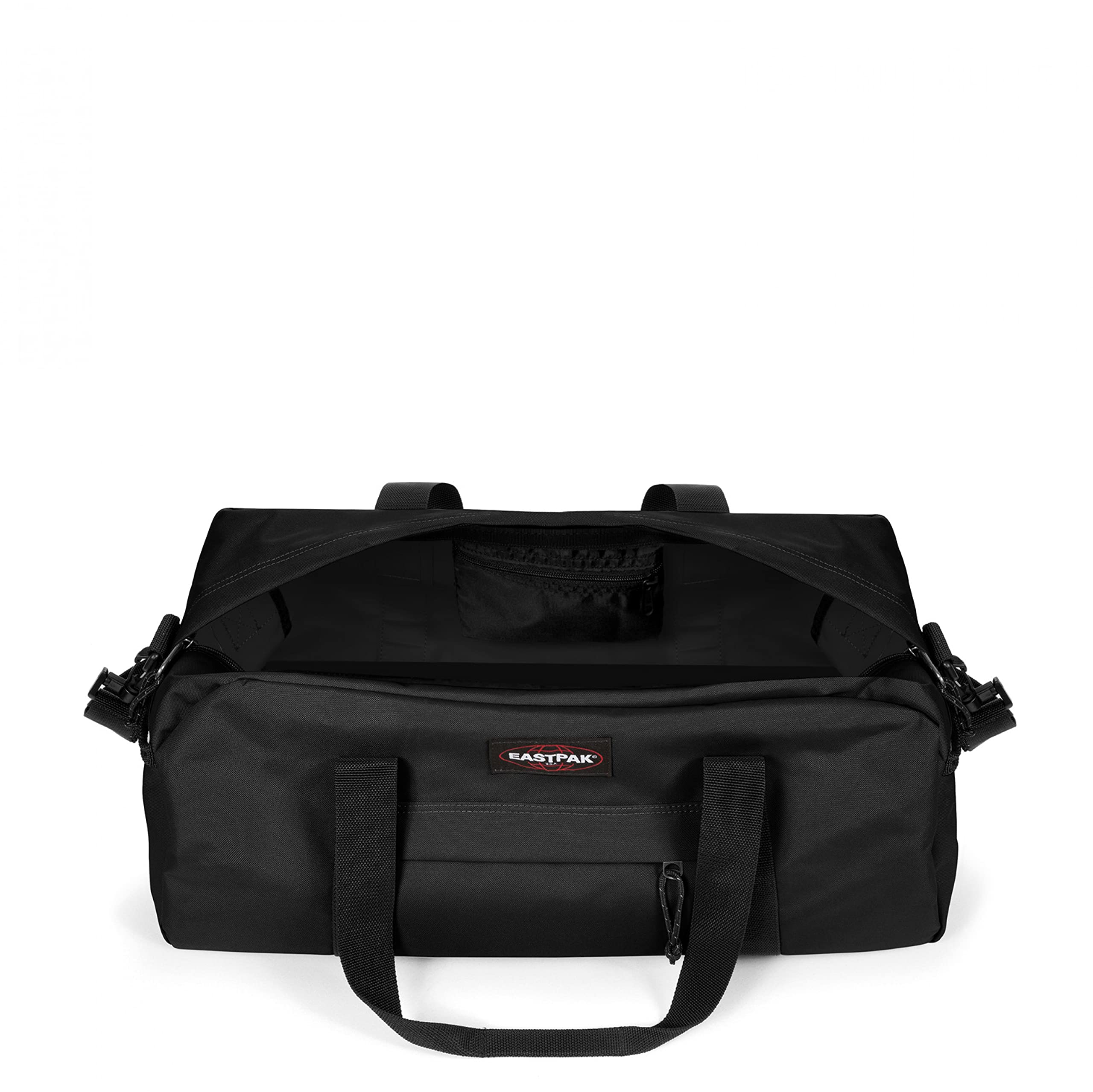 eastpak-stand-travel-duffle-lightweight-carry-on-duffel-bag-in-black image 2
