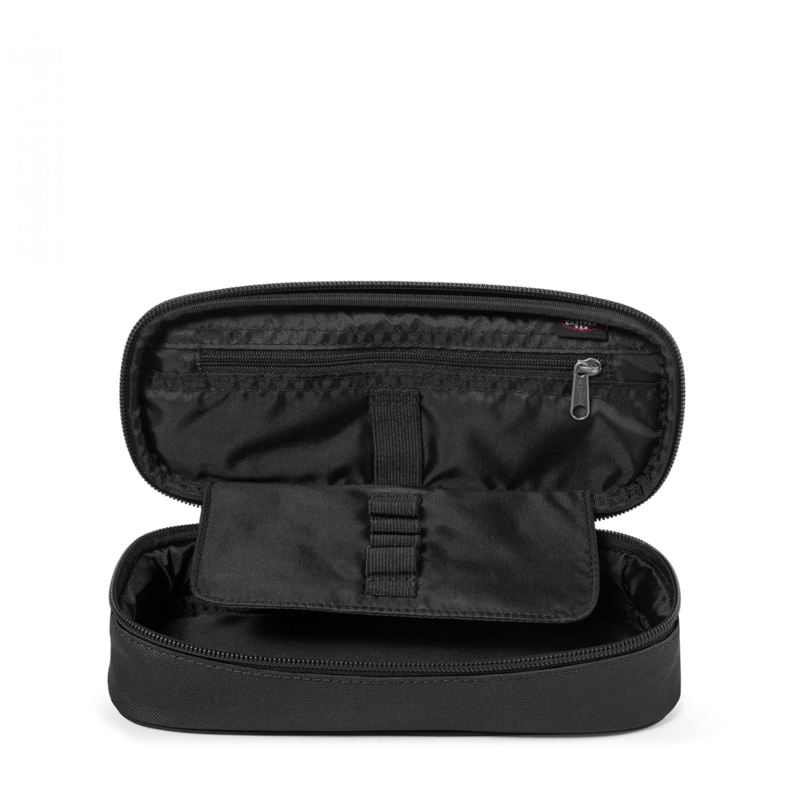 eastpak-oval-single-pencil-case-with-zippered-pocket-and-pen-organizer image 2