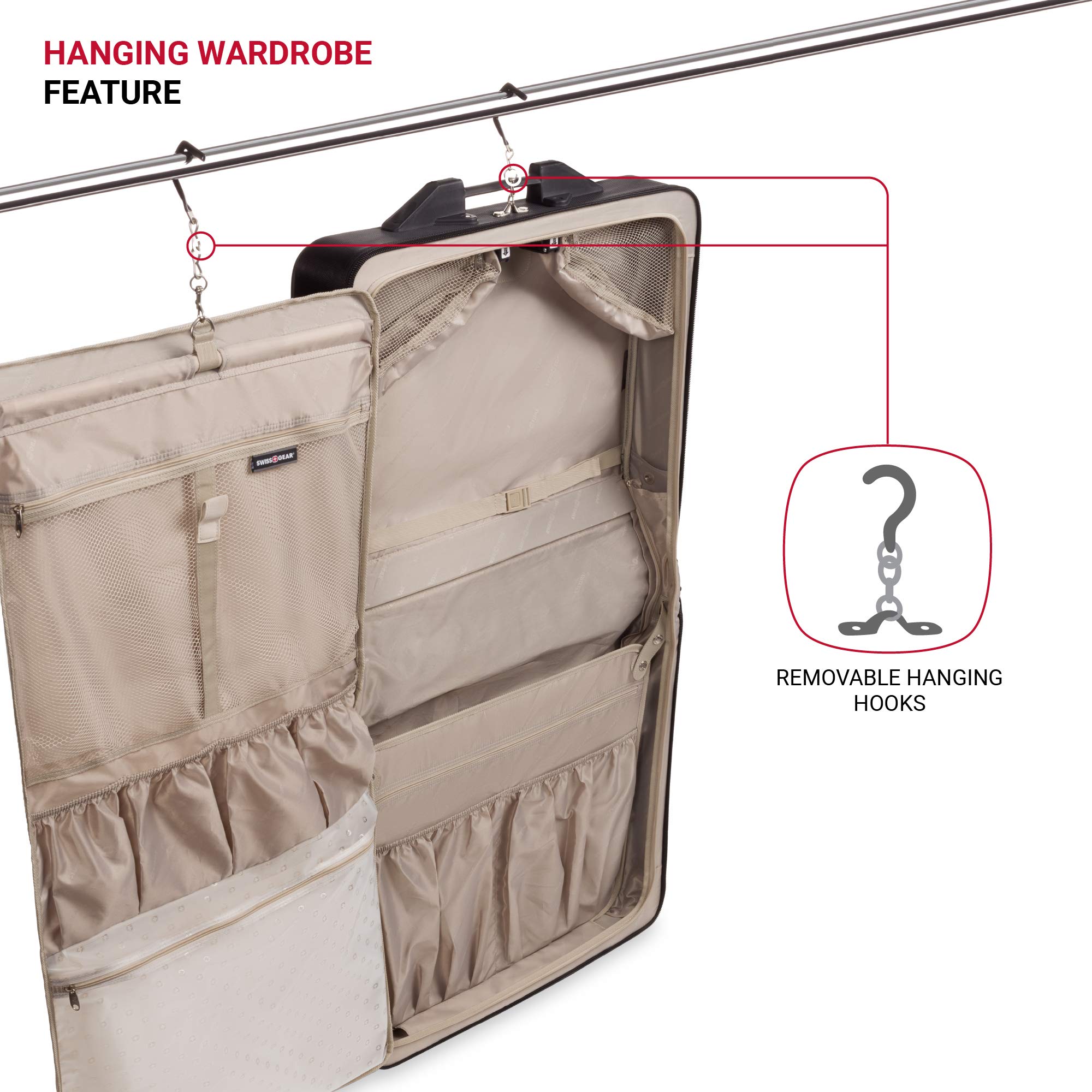 swissgear-7895-premium-rolling-garment-bag-with-hanging-feature-24-inch-luggage- image 5