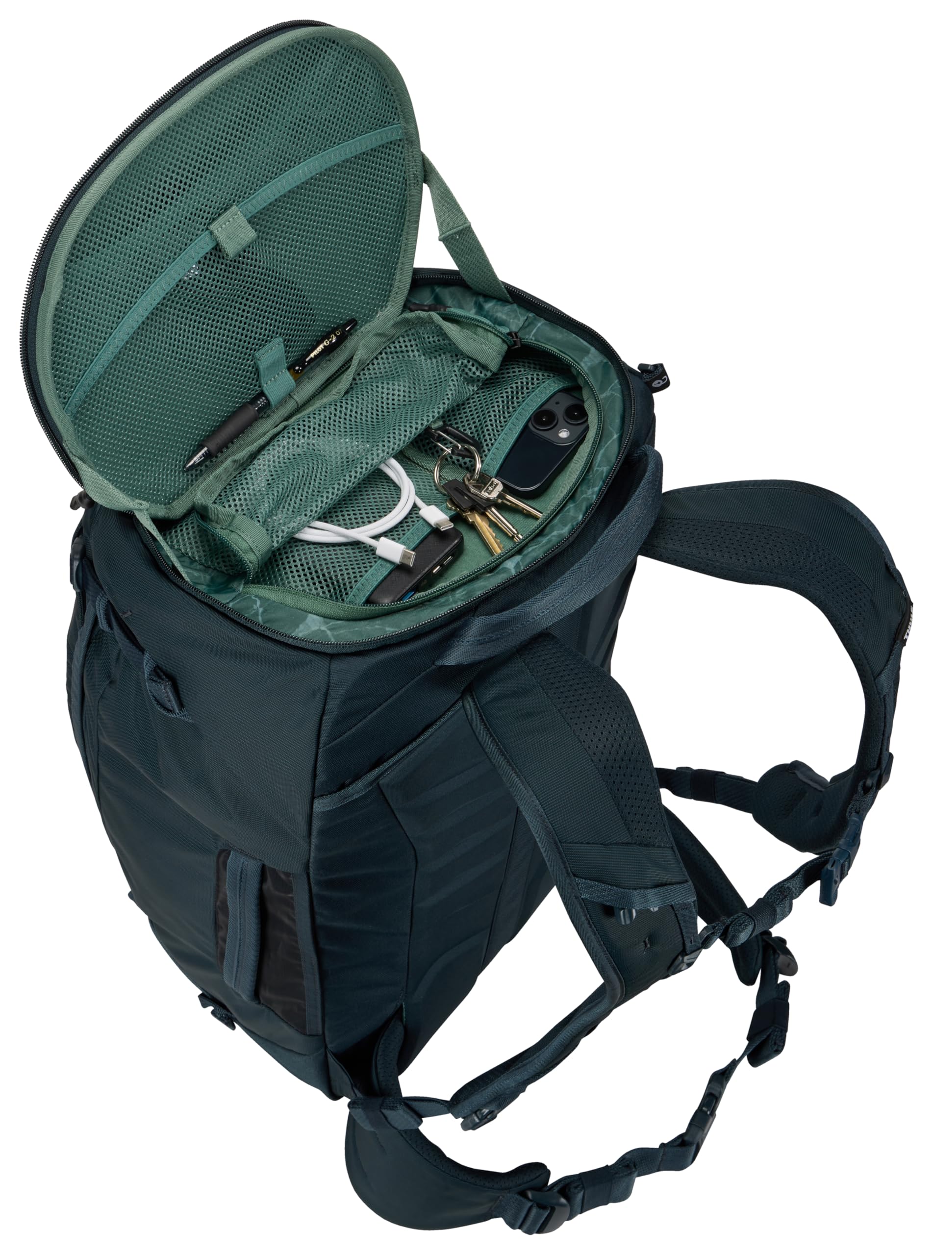 thule-landmark-60l-travel-backpack-adventure-ready-with-removable-daypack-anti-t image 8