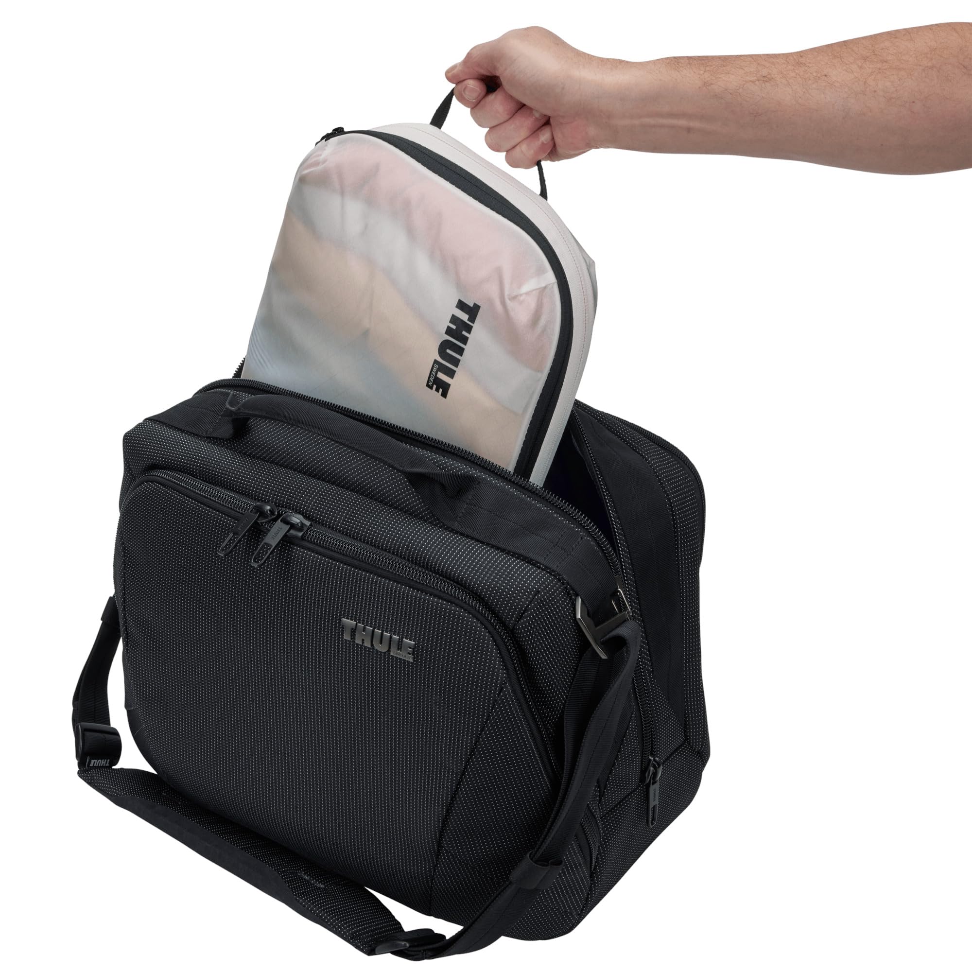 thule-compression-cube-set-small-medium-100d-ripstop-nylon-space-saving-travel-o image 6