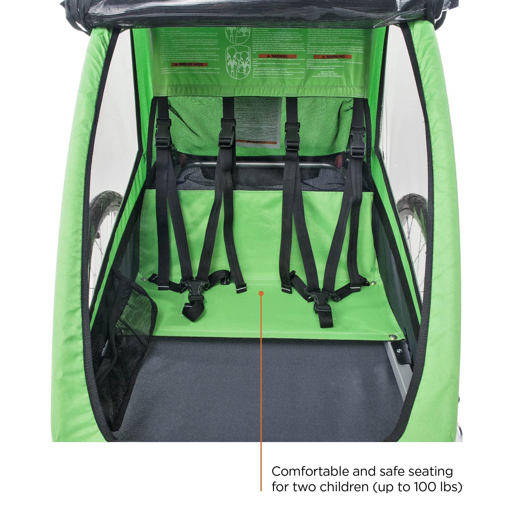 thule-cadence-2-seat-bicycle-trailer image 5