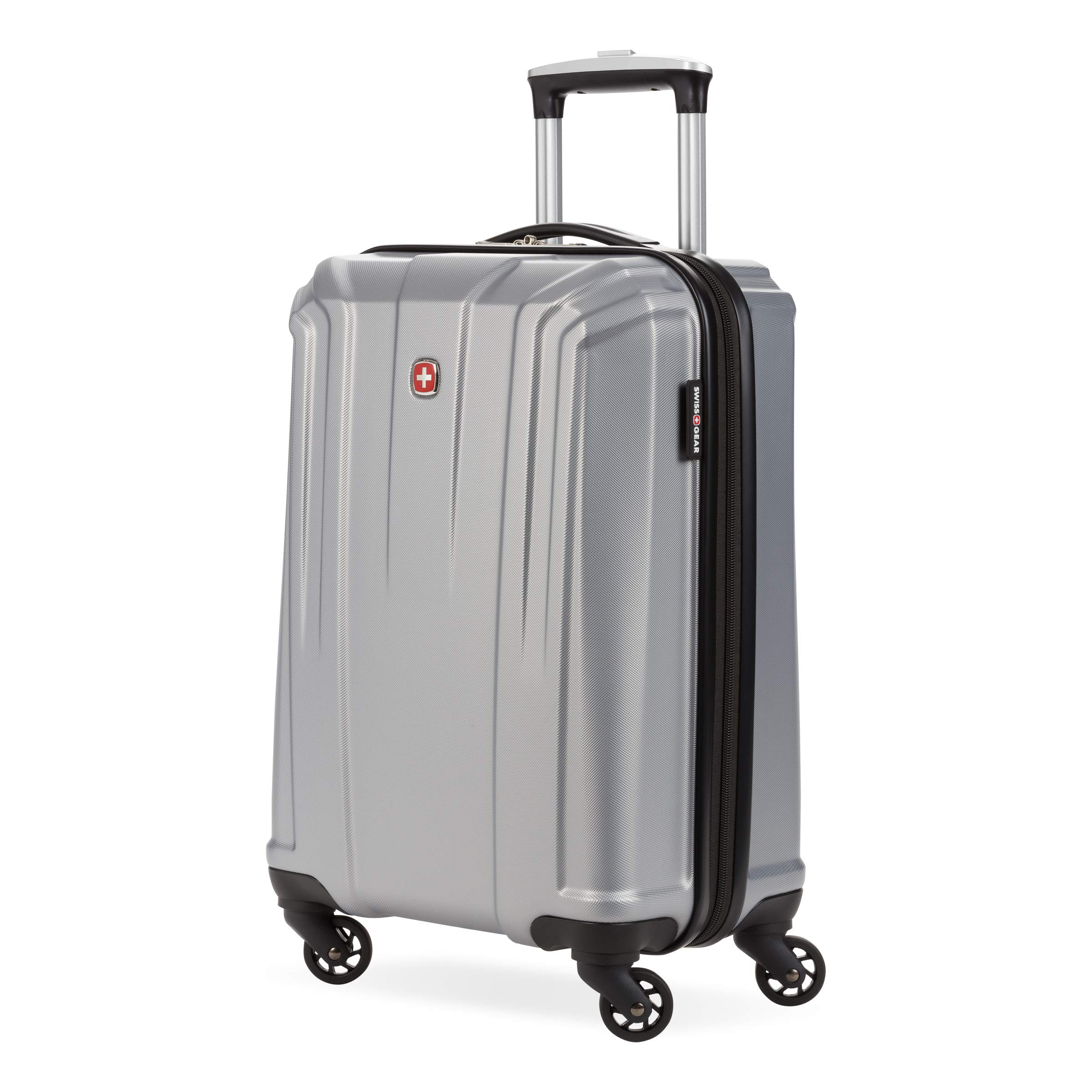 swissgear-3750-hardside-expandable-carry-on-luggage-with-spinner-wheels-silver-1 image 1