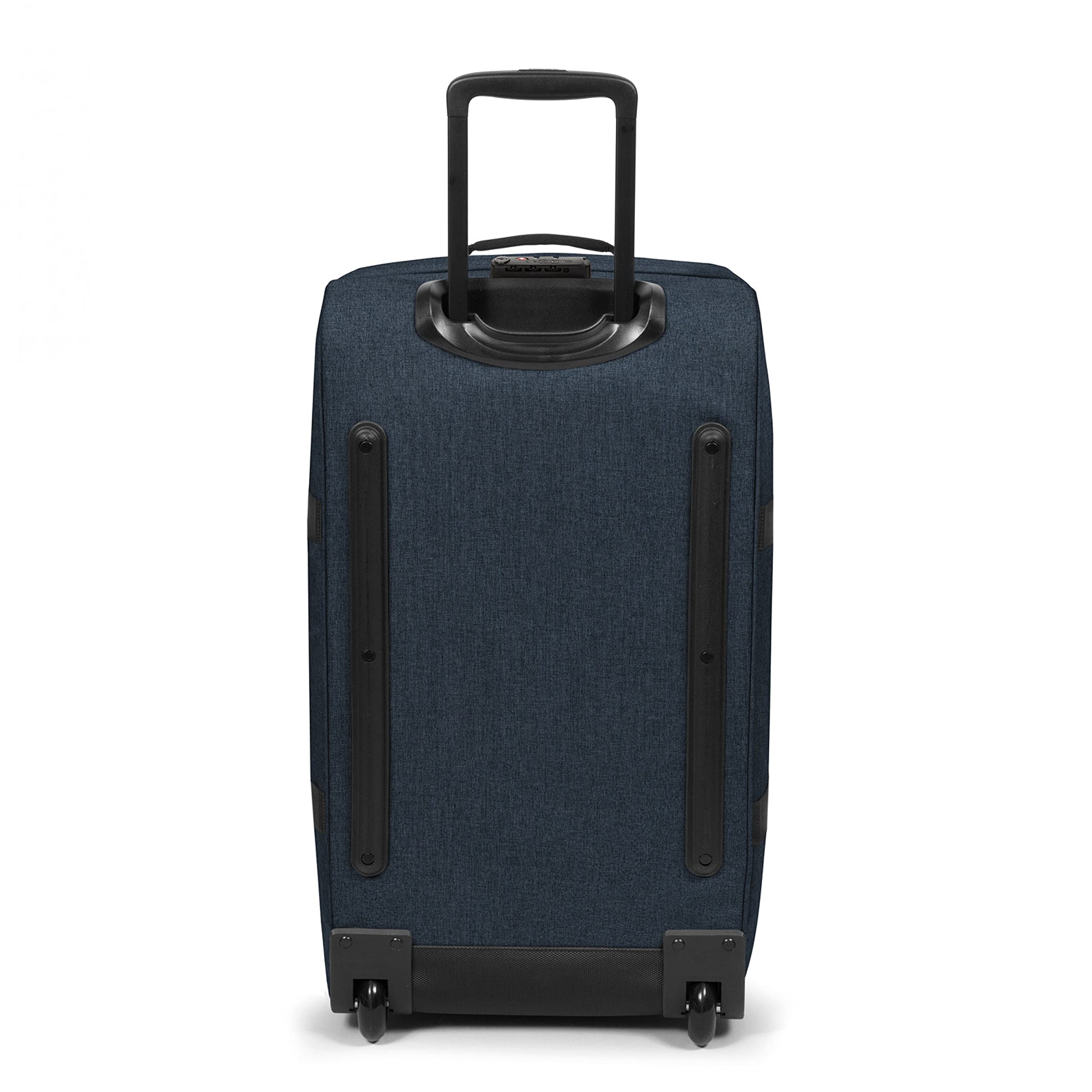 eastpak-tranverz-m-78l-rolling-duffel-luggage-triple-denim-medium image 3